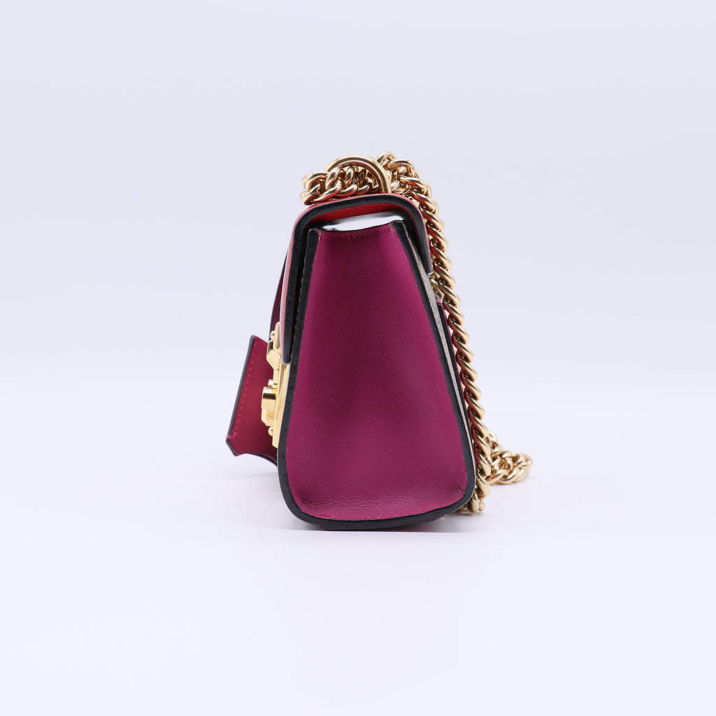 Gucci GG Supreme Small Padlock Shoulder Bag B21837