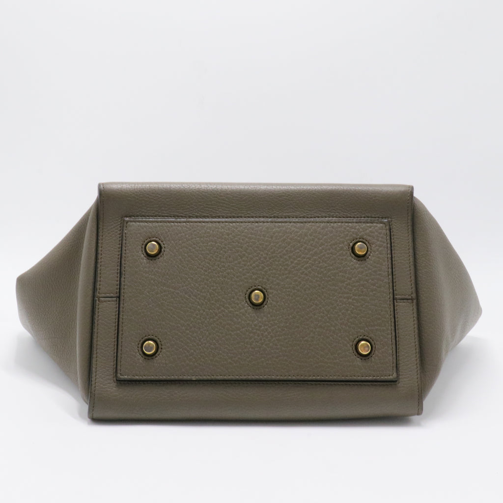 Tie Knot Tote Grainy Leather Medium