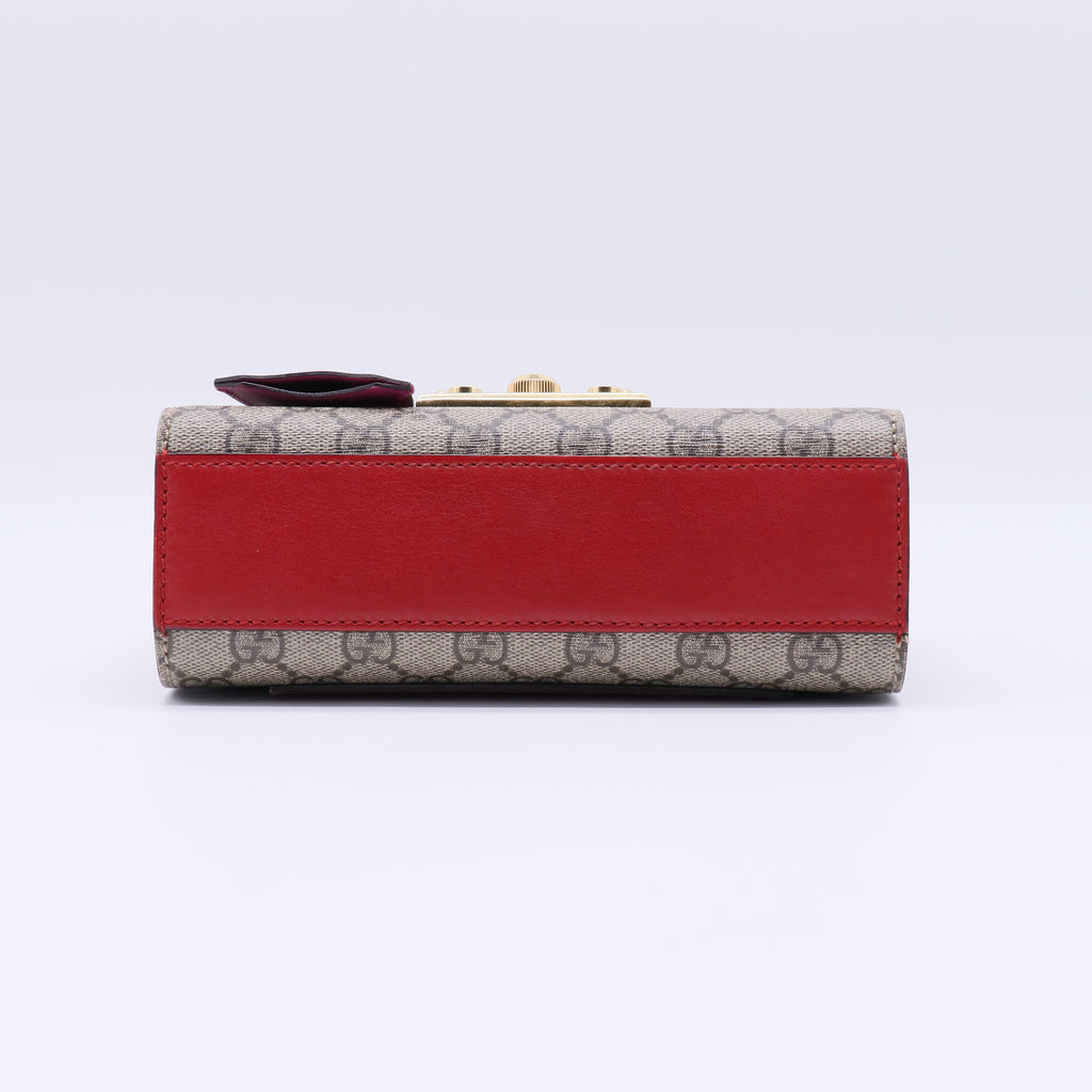 Gucci GG Supreme Small Padlock Shoulder Bag B21837