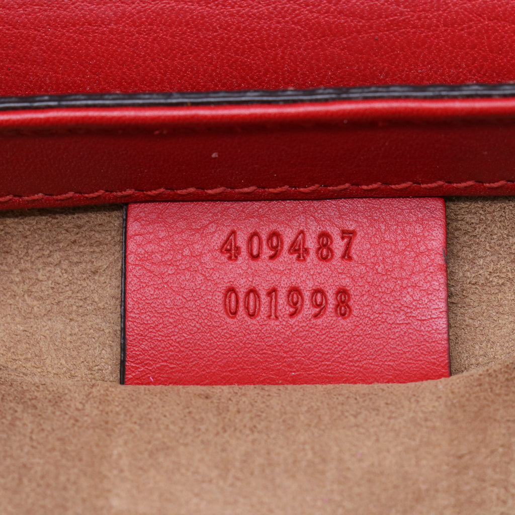 Gucci GG Supreme Small Padlock Shoulder Bag B21837