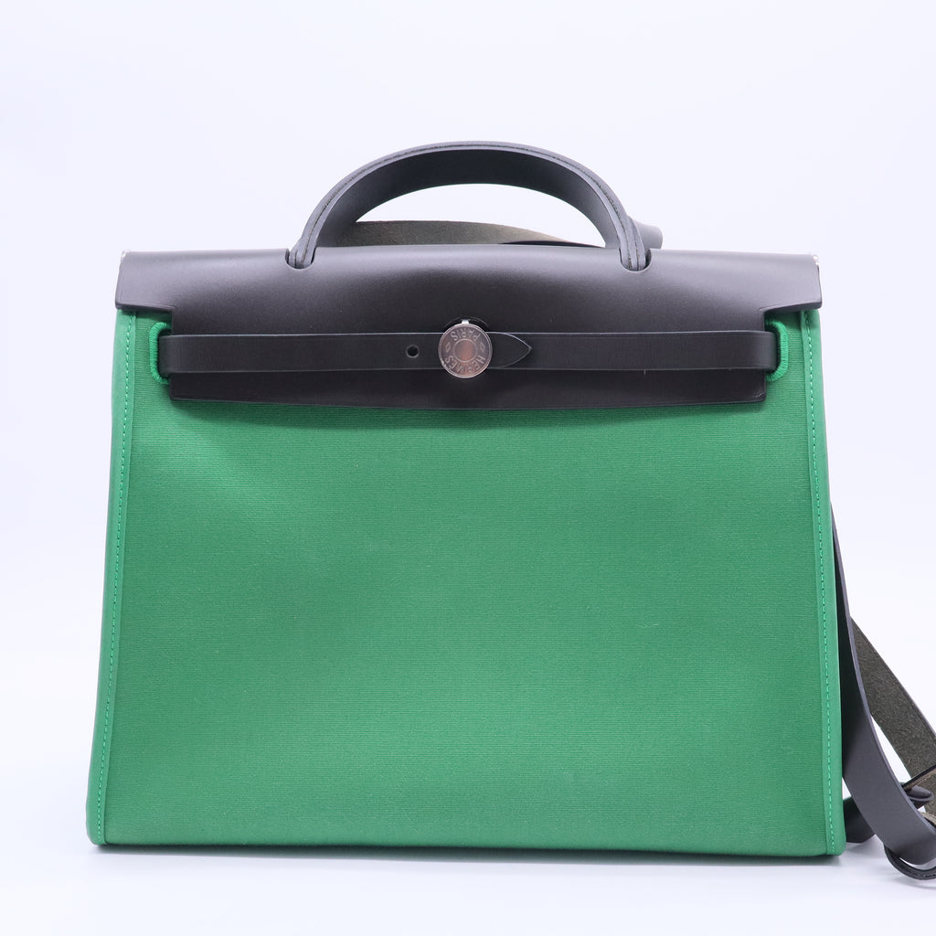 Herbag Zip Leather and Toile 31 LDC-0256