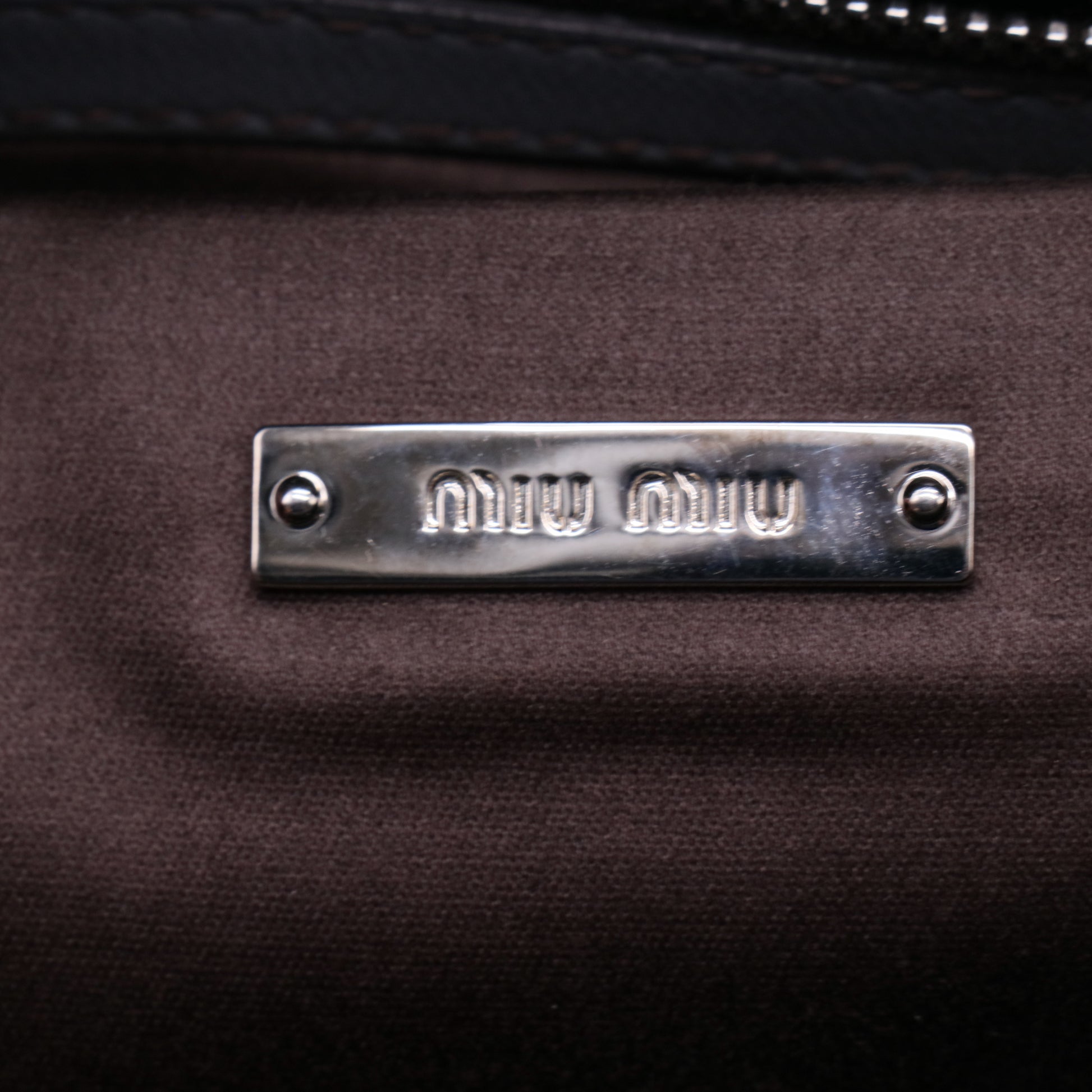 Navy Blue Metalasse Leather Chain Shoulder Bag B21348