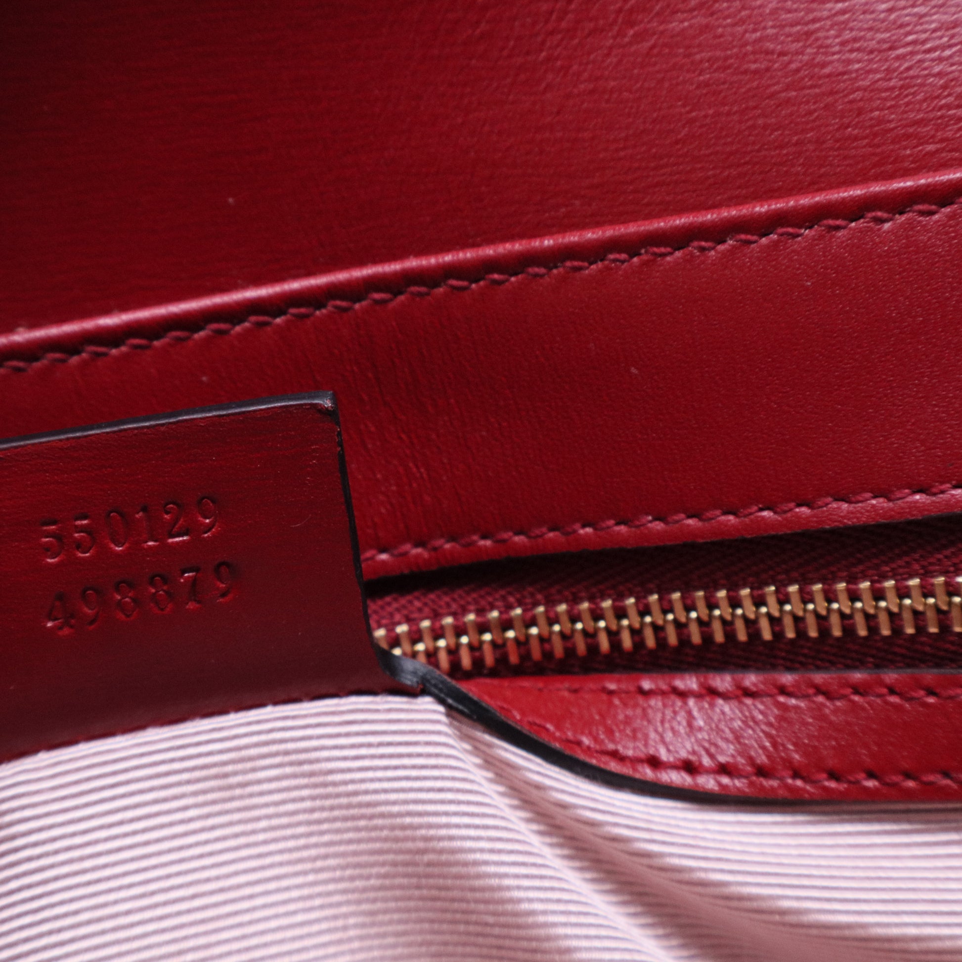 Vitello Palmellato Lux Bi-Color Small Arli Flap Shoulder Bag New Cherry Red Black