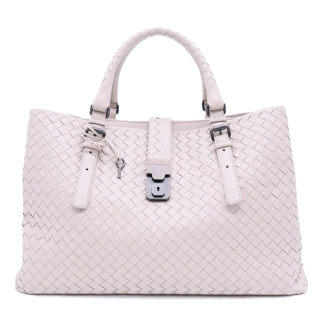 Nappa Intrecciato Medium Roma Tote