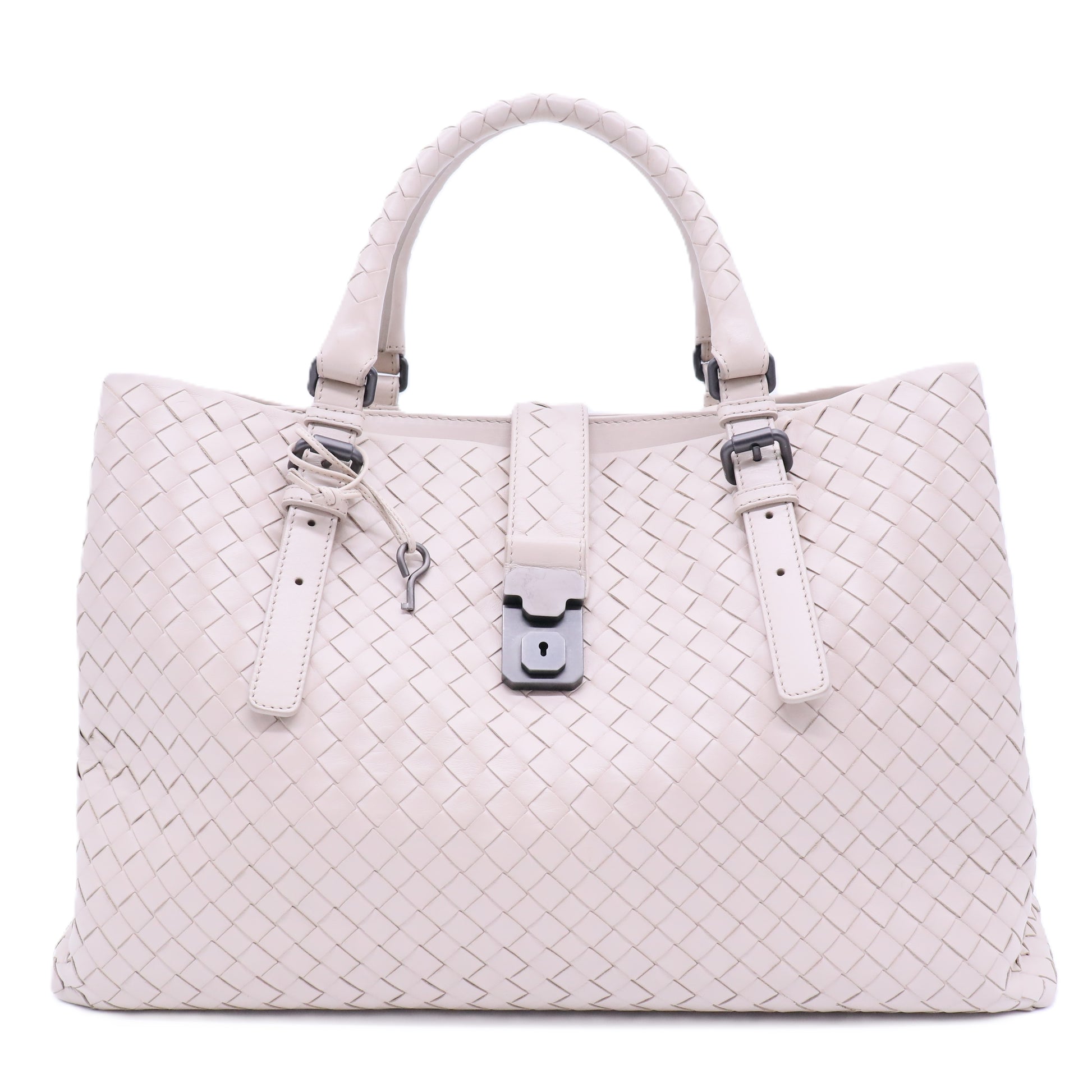 Nappa Intrecciato Medium Roma Tote