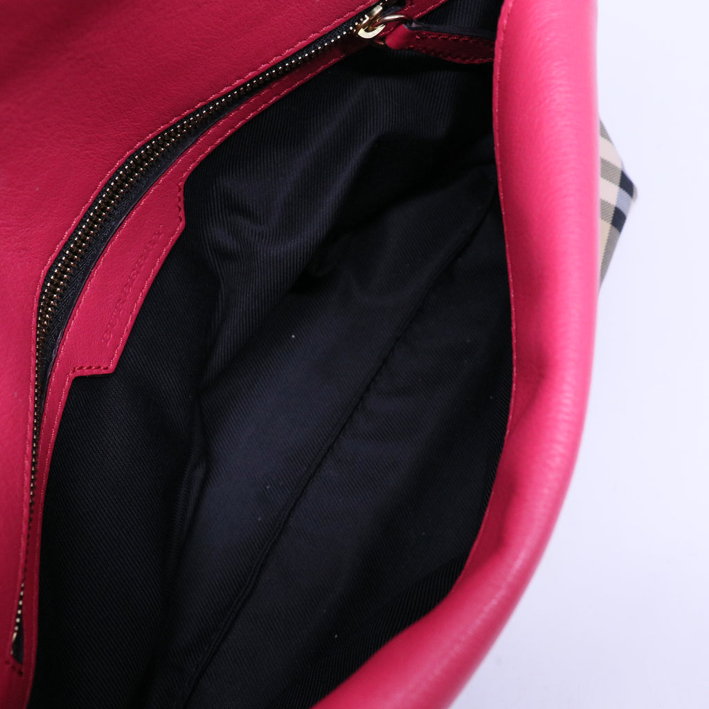 Haymarket Check Canvas Leah CrossbodyB20829