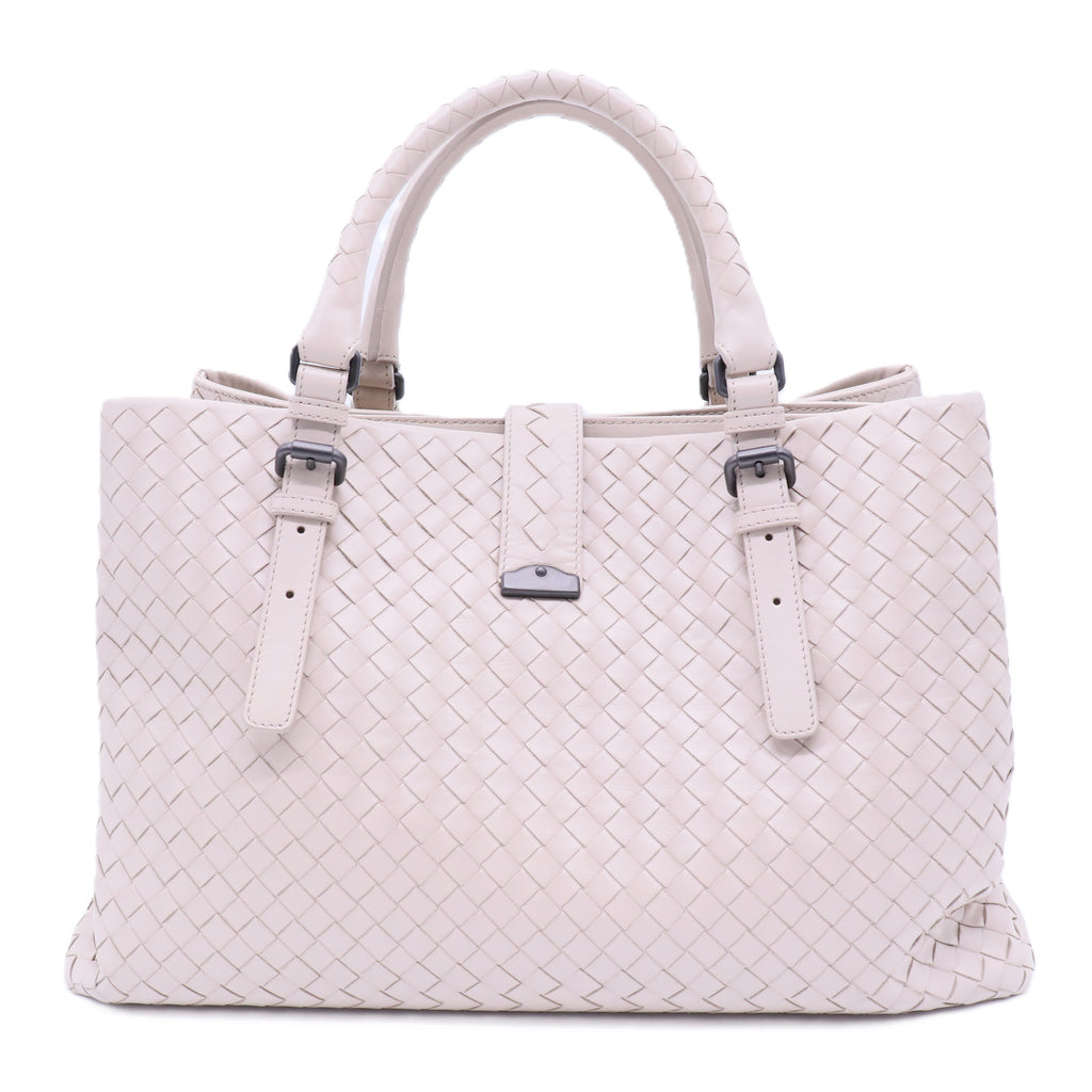 Nappa Intrecciato Medium Roma Tote