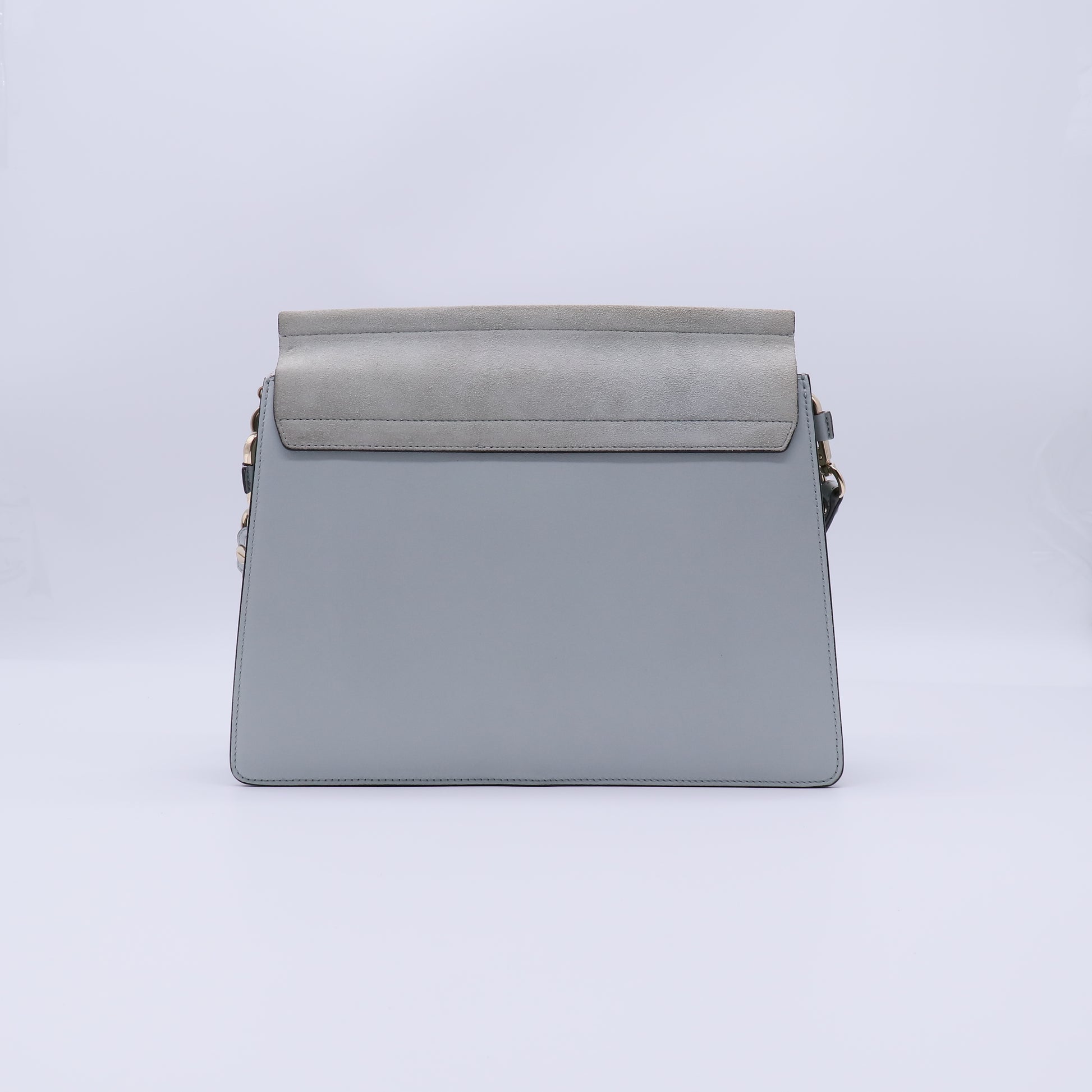 Chloe Smooth Calfskin and Suede Medium Faye Shoulder Bag B21980