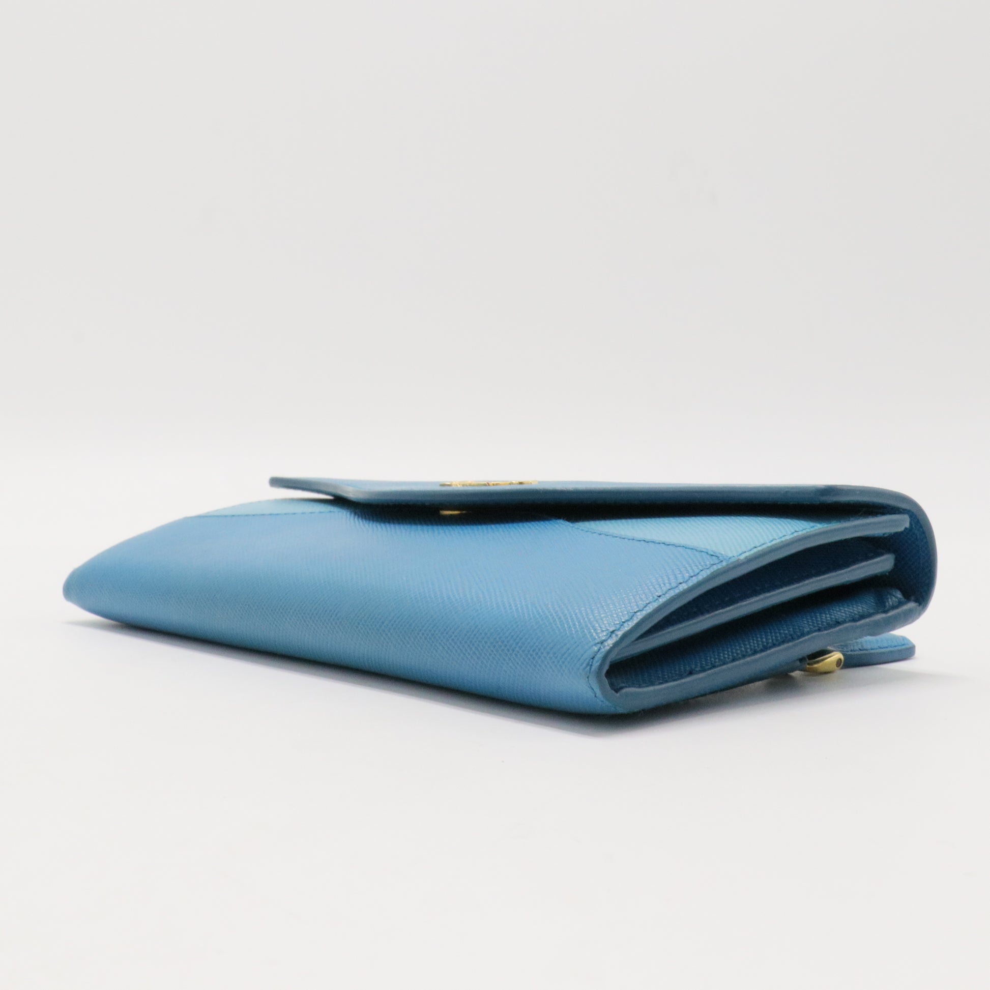 Saffiano Lux Leather Wallet