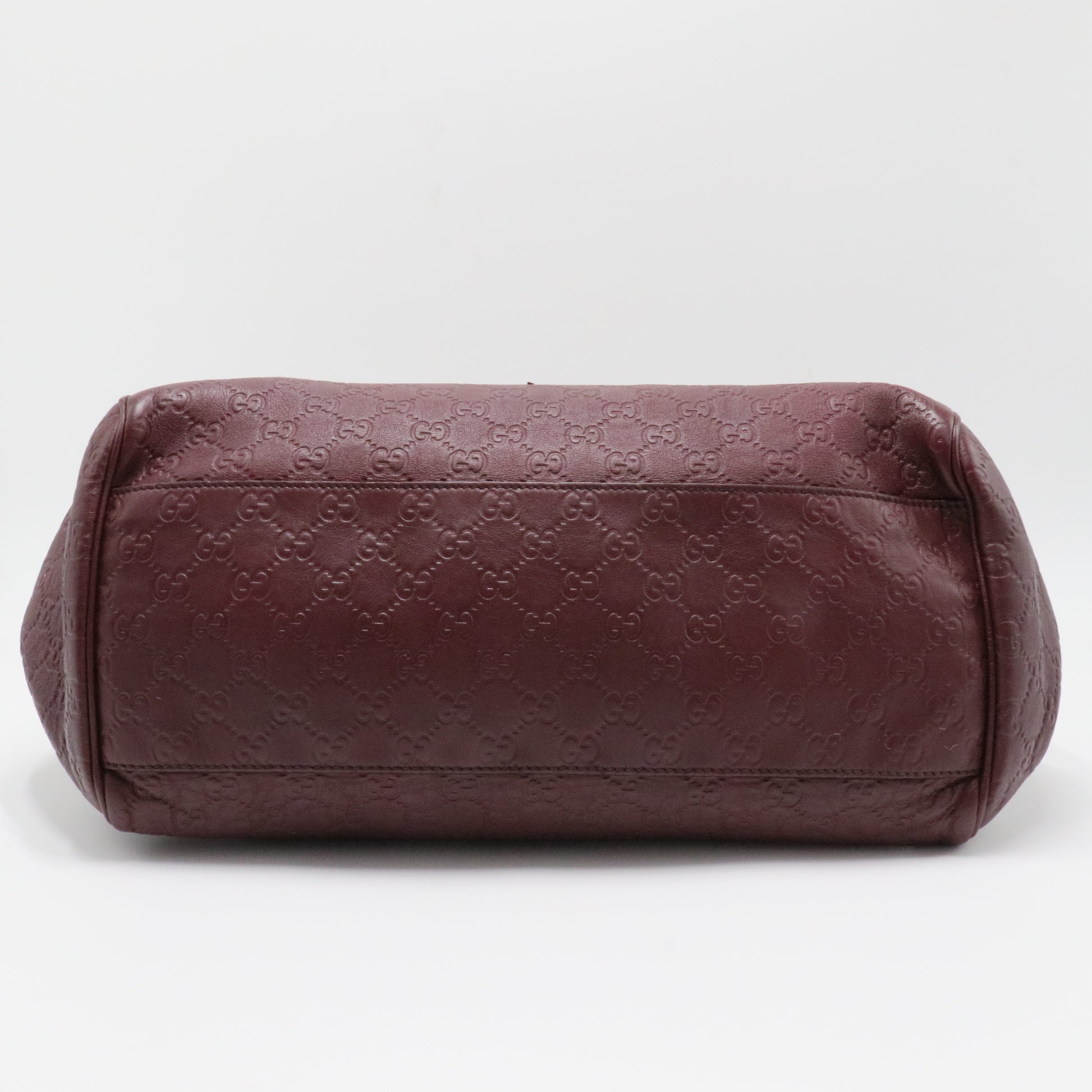 Emily Flap Shoulder Bag Guccissima Leather Large