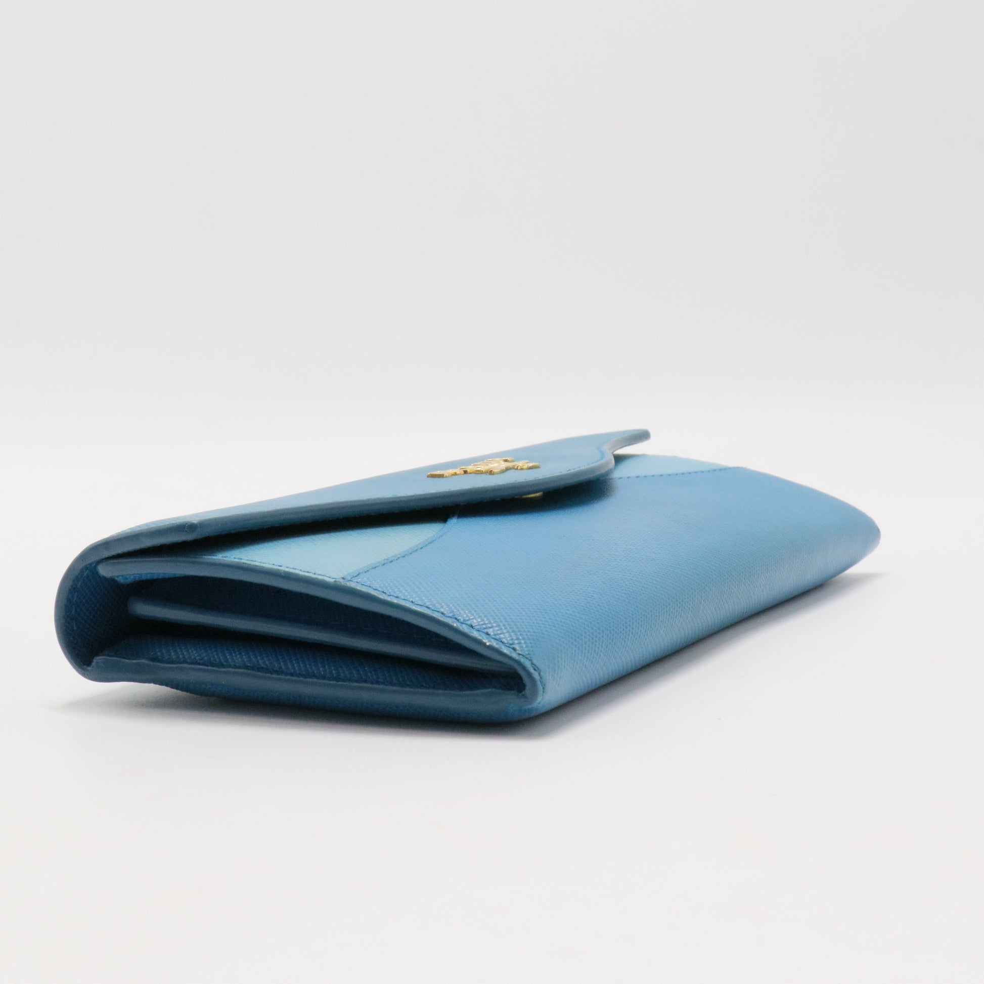 Saffiano Lux Leather Wallet
