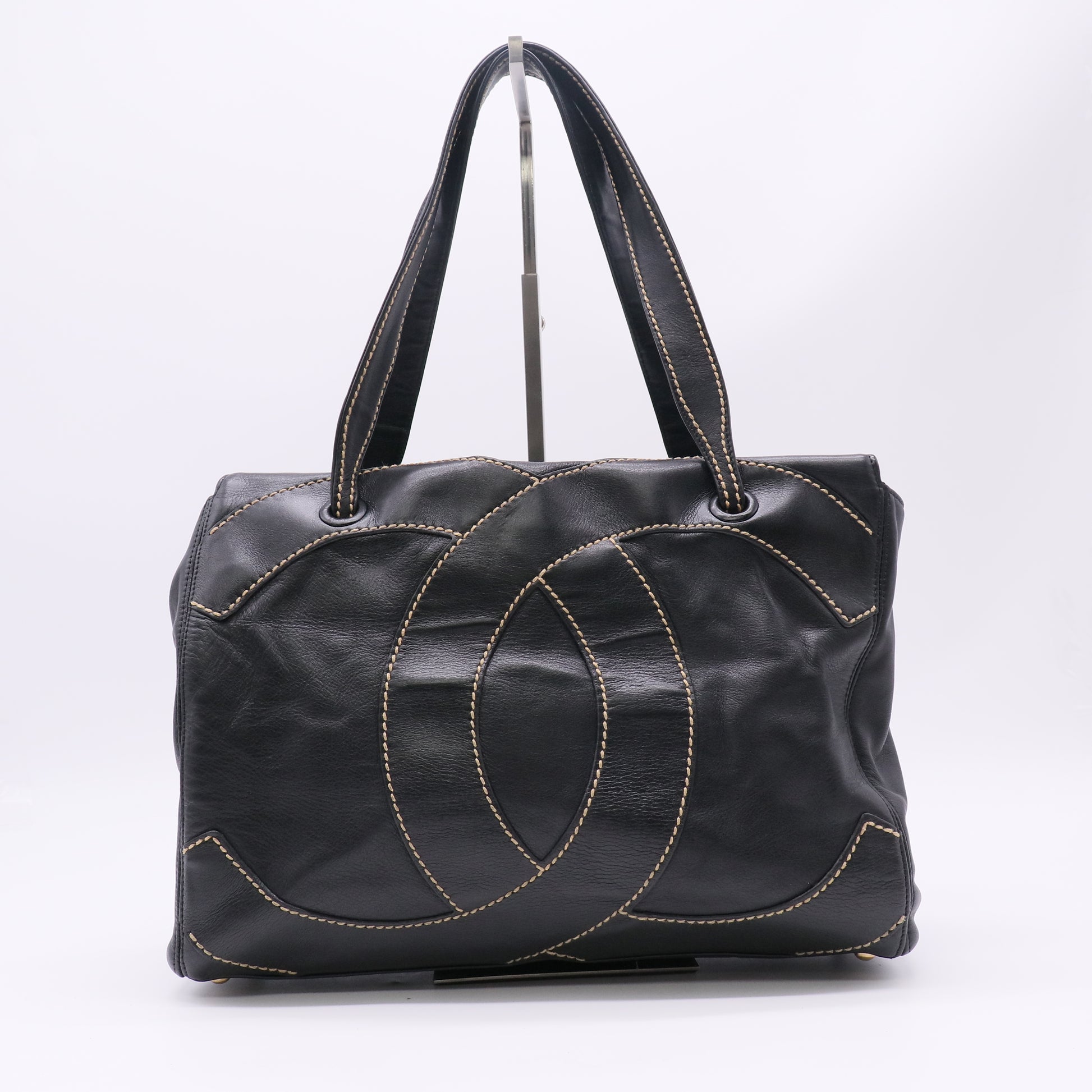 Chanel Wild Stitch CC Tote Bag twins LDZ799