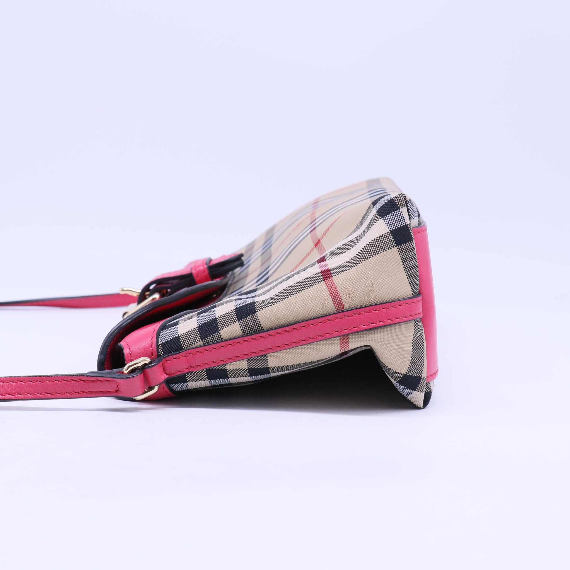 Haymarket Check Canvas Leah CrossbodyB20829