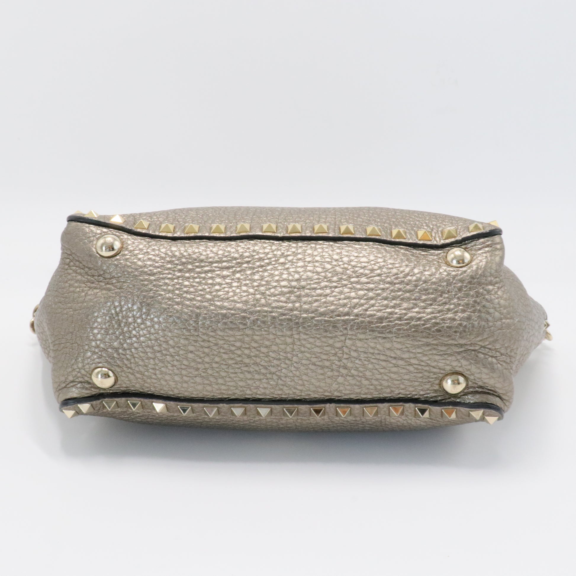 Leather Rockstud Tote