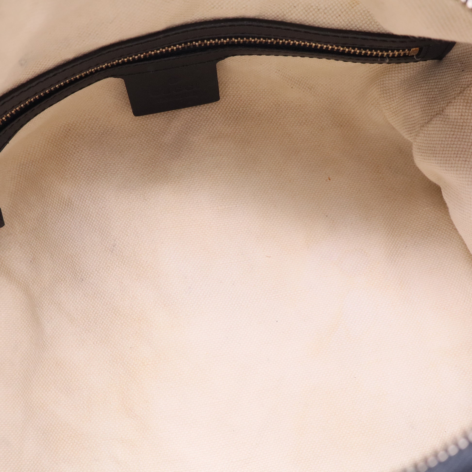 Vintage Web Boston Bag GG Canvas Small twins