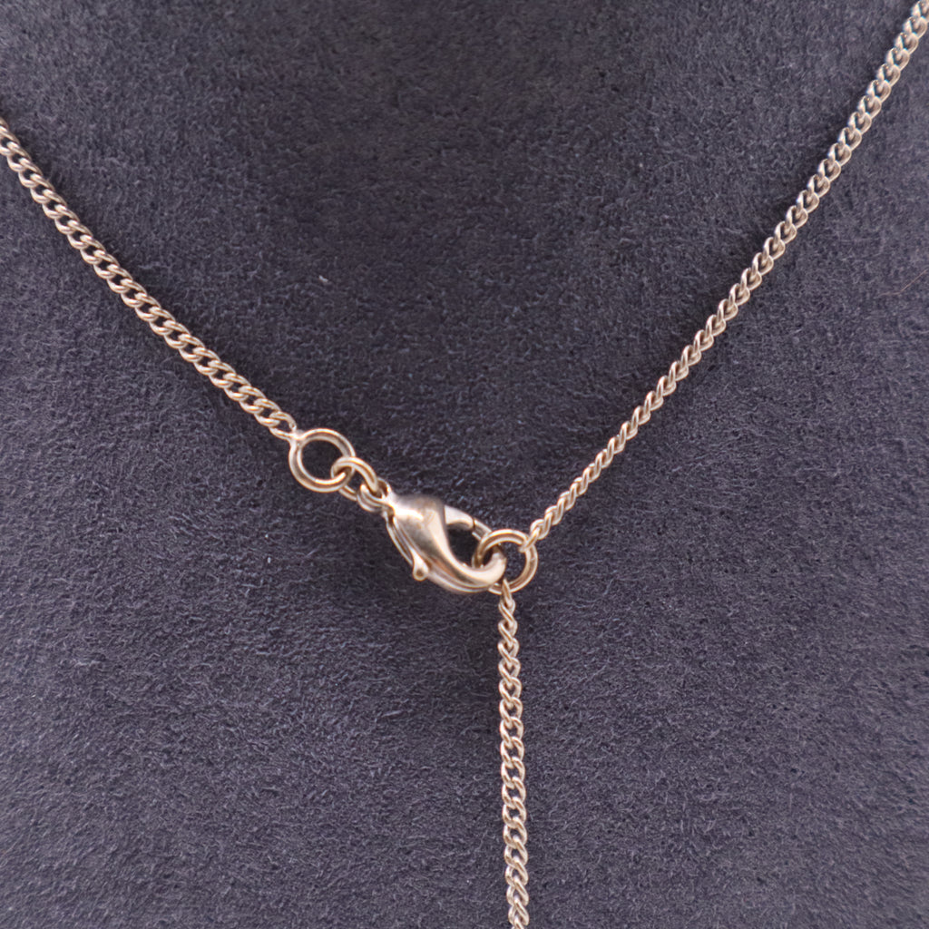 CC Faux Pearl Gold Tone Pendant Necklace W20107