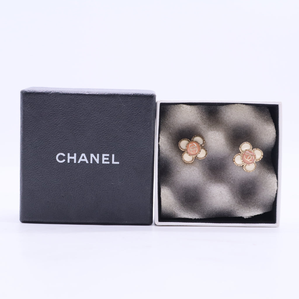 Flower CC Earrings W20174