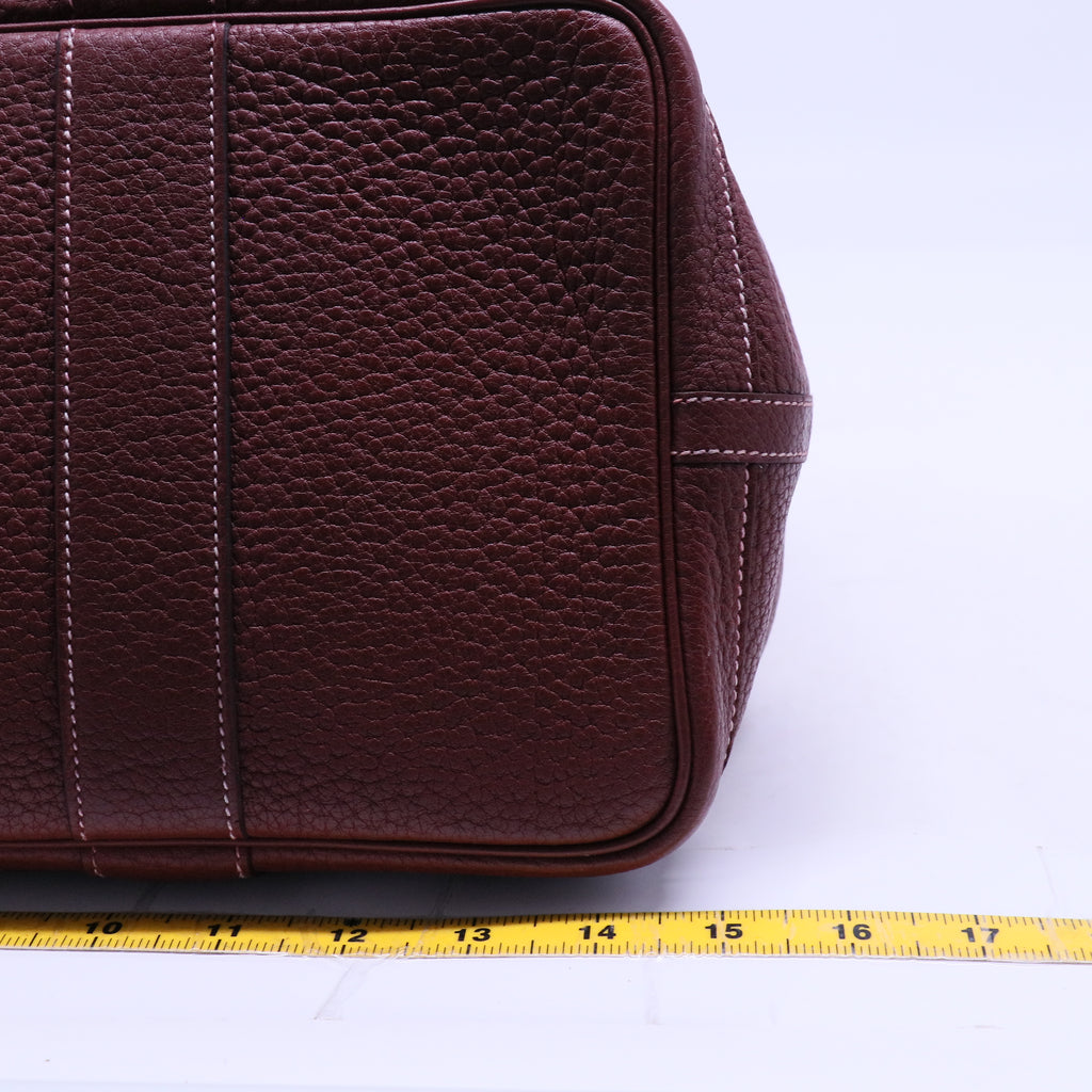 Hermes Negonda Garden Party 30 TPM Rouge H B20504