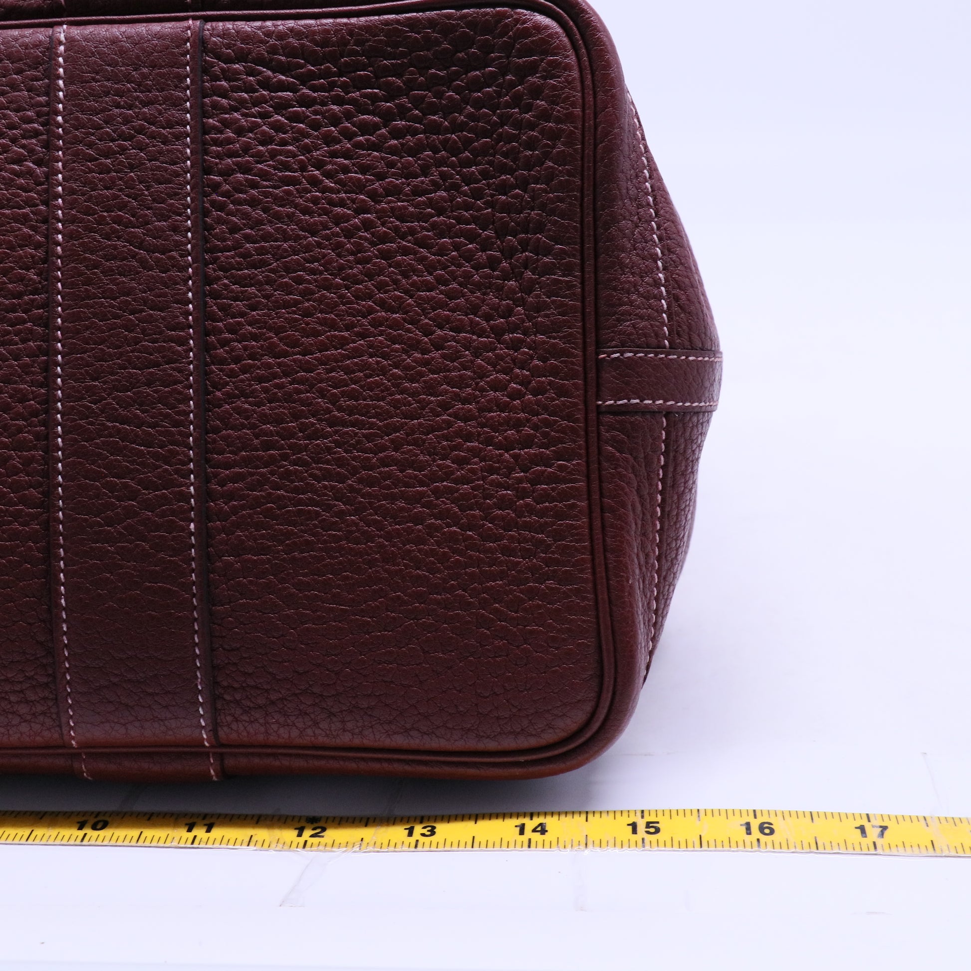 Hermes Negonda Garden Party 30 TPM Rouge H B20504