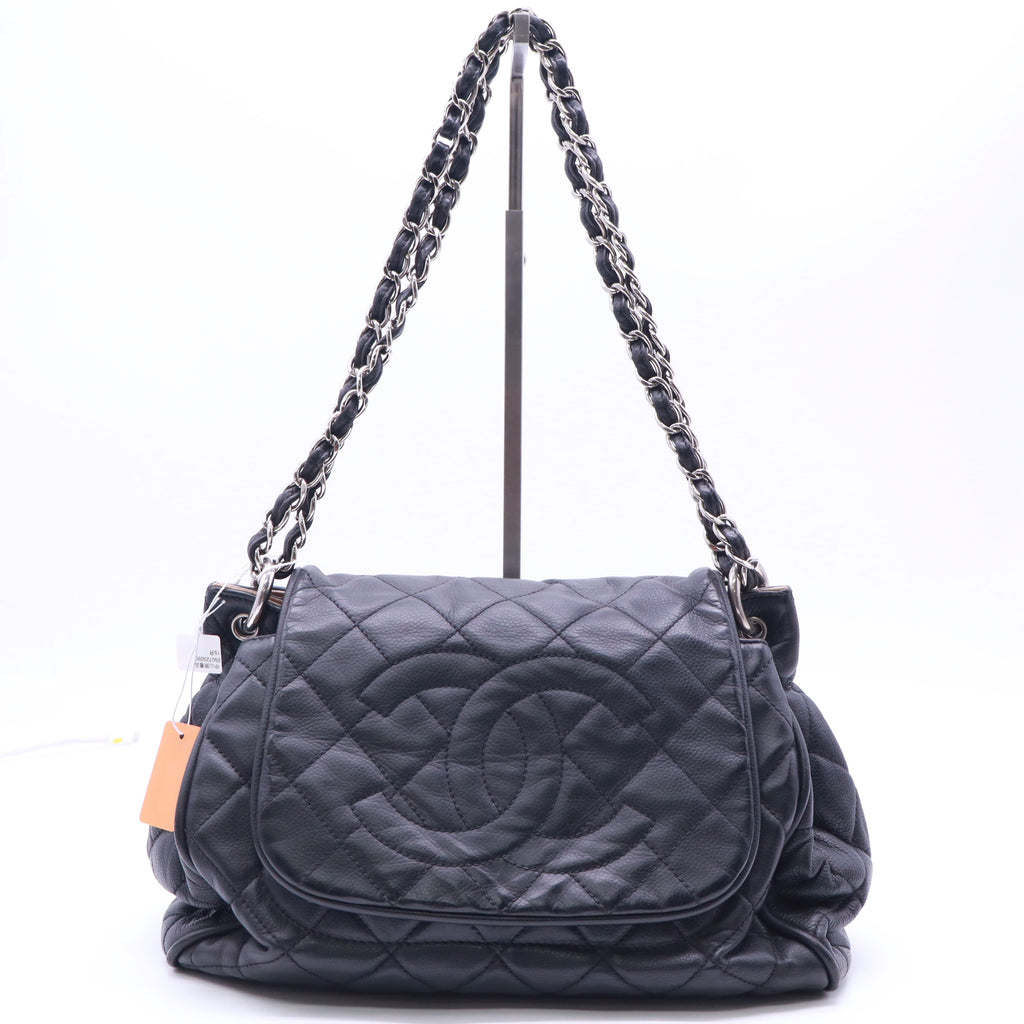 Chanel Timeless Accordion Flap Bag Caviar twins LDZ800