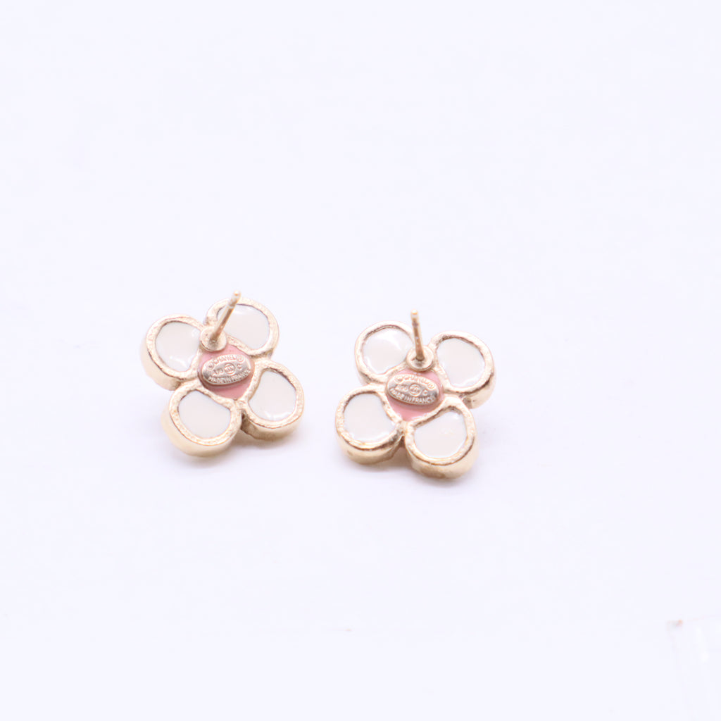 Flower CC Earrings W20174