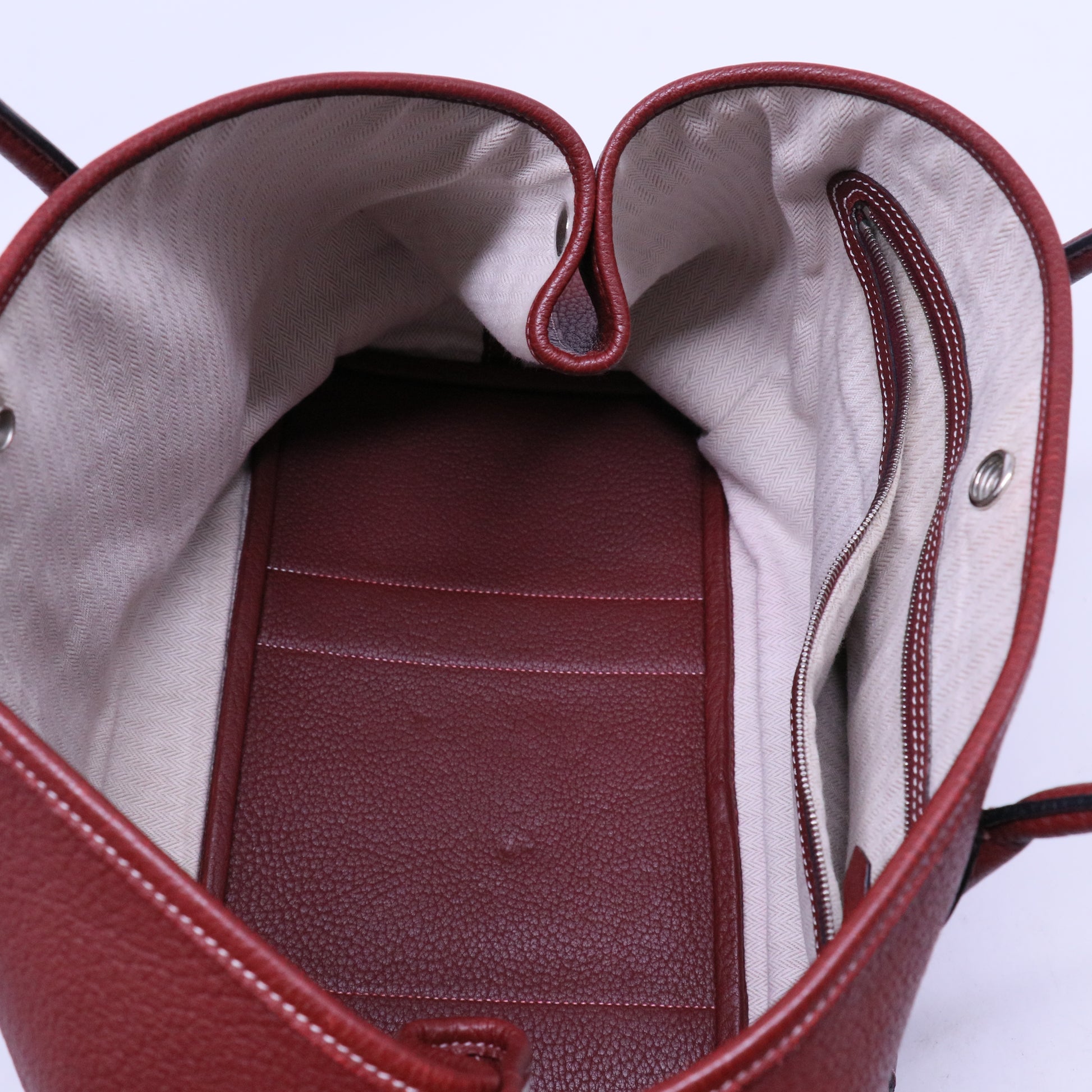 Hermes Negonda Garden Party 30 TPM Rouge H B20504