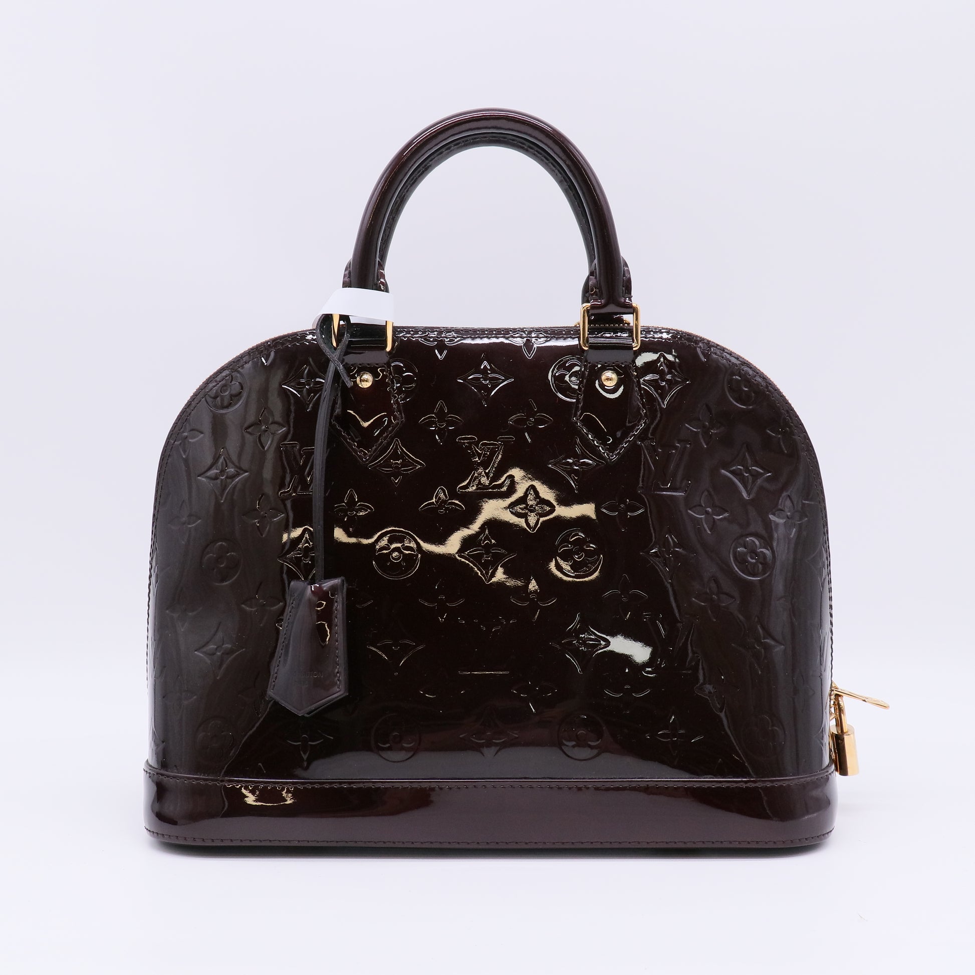 Louis Vuitton Monogram Vernis Alma PM Bag B23203