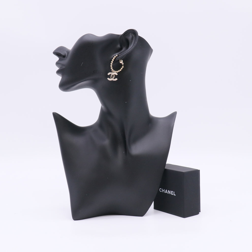 Faux CC Drop Earrings W22990