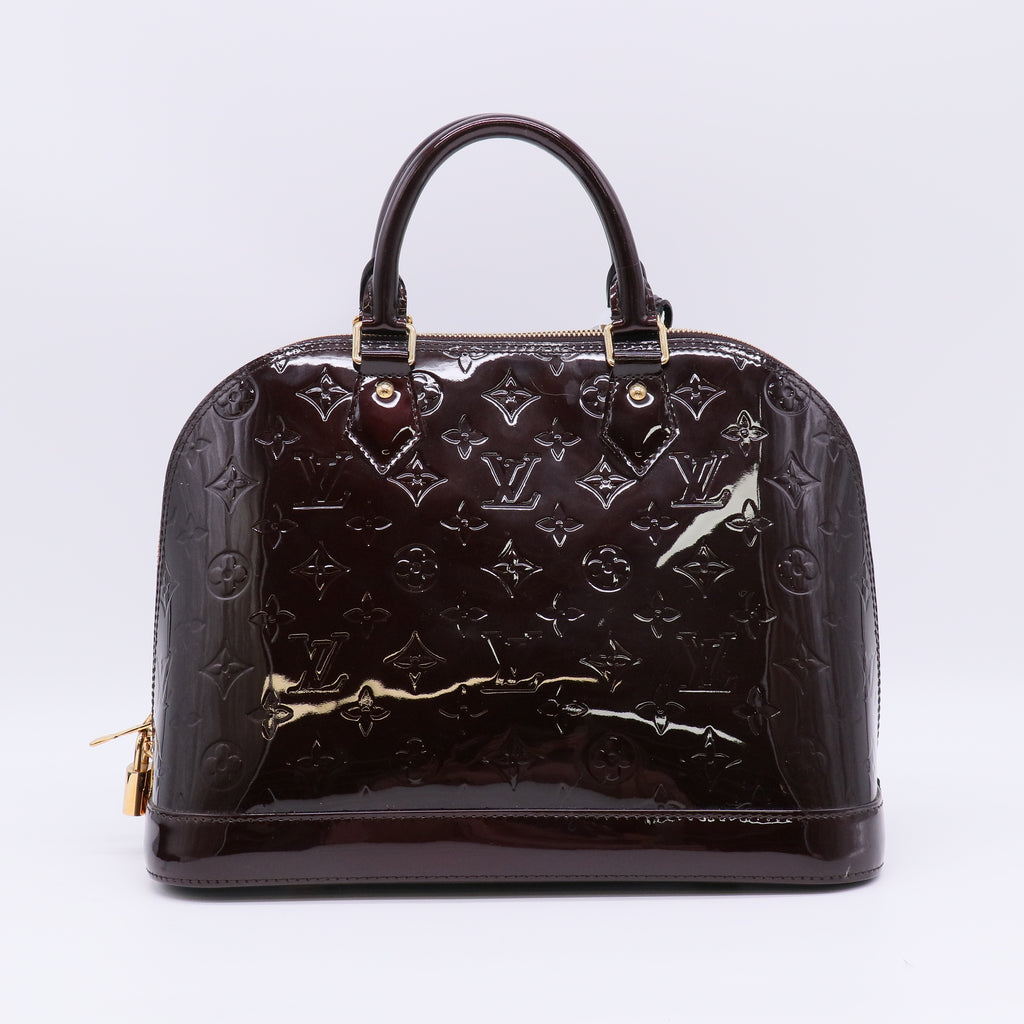 Louis Vuitton Monogram Vernis Alma PM Bag B23203