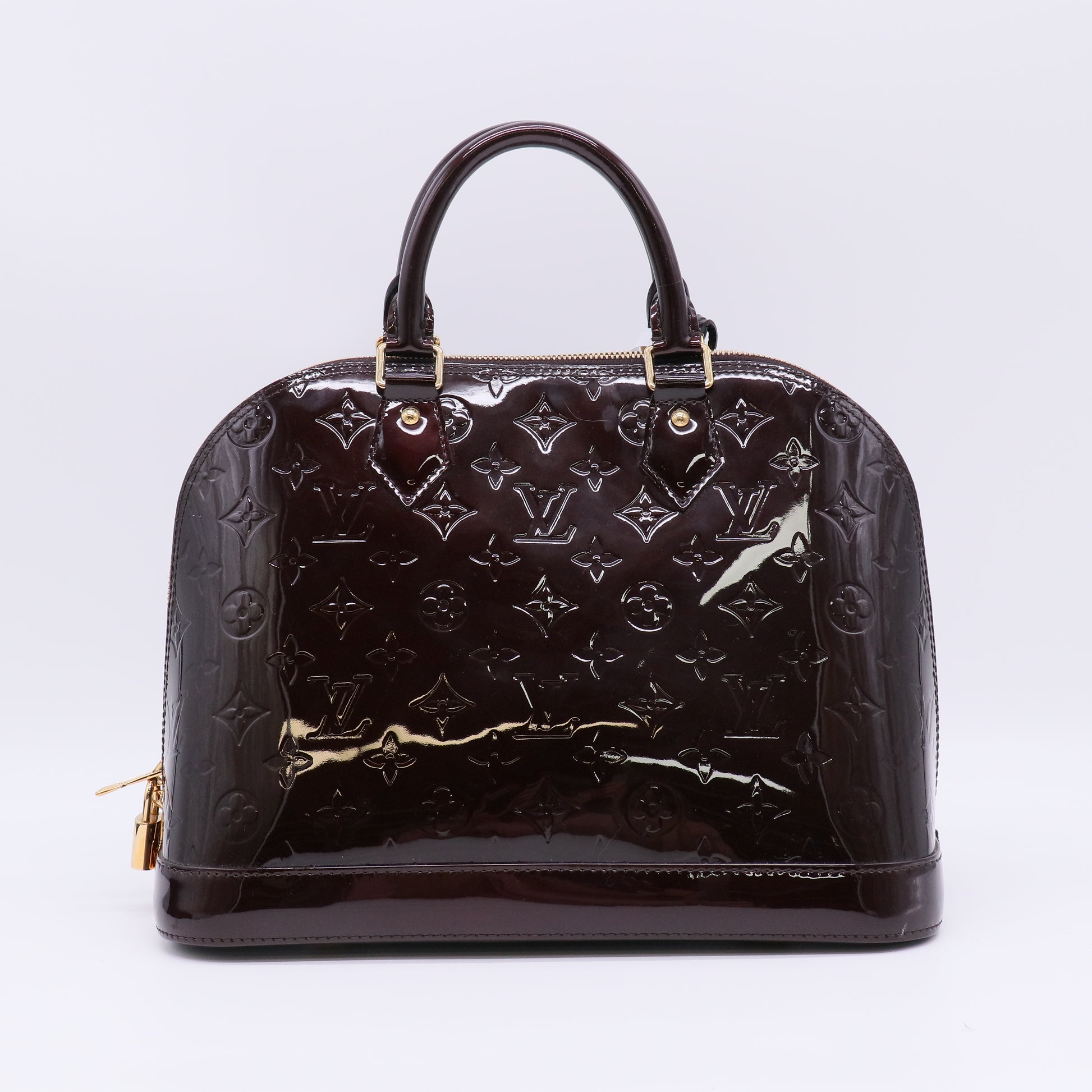 Louis Vuitton Monogram Vernis Alma PM Bag B23203