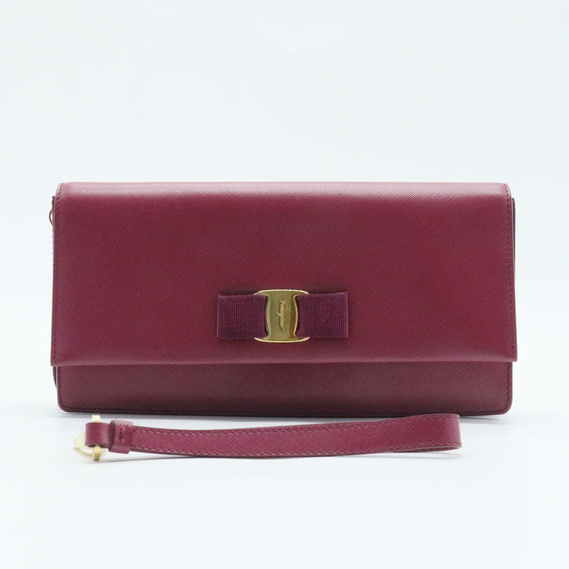 Vara Bow Continental Wallet Leather