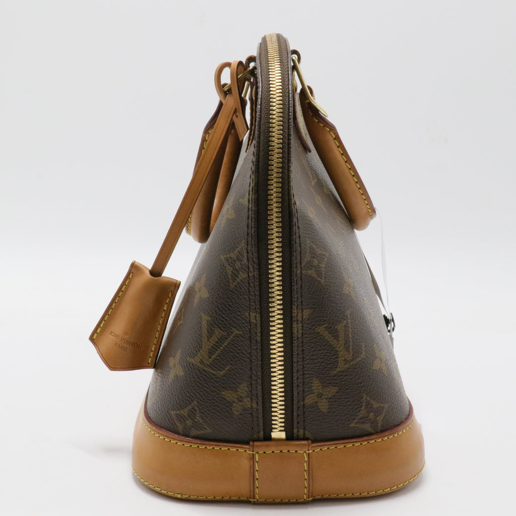 Vintage Alma Handbag Monogram Canvas PM