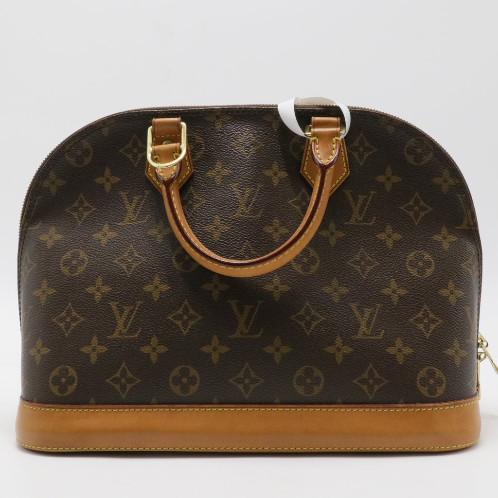 Vintage Alma Handbag Monogram Canvas PM