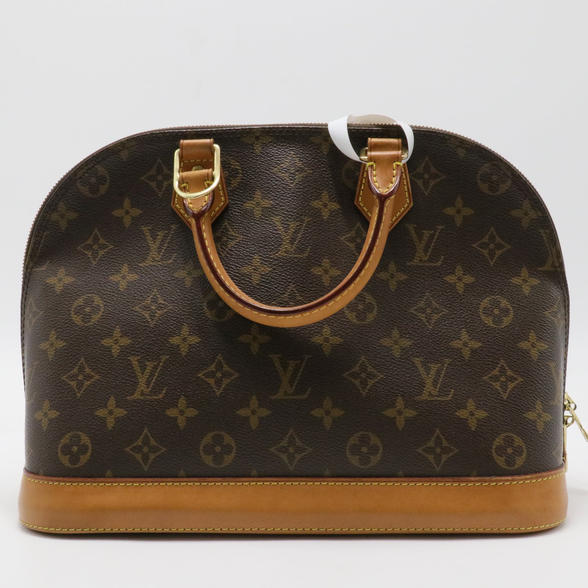 Vintage Alma Handbag Monogram Canvas PM
