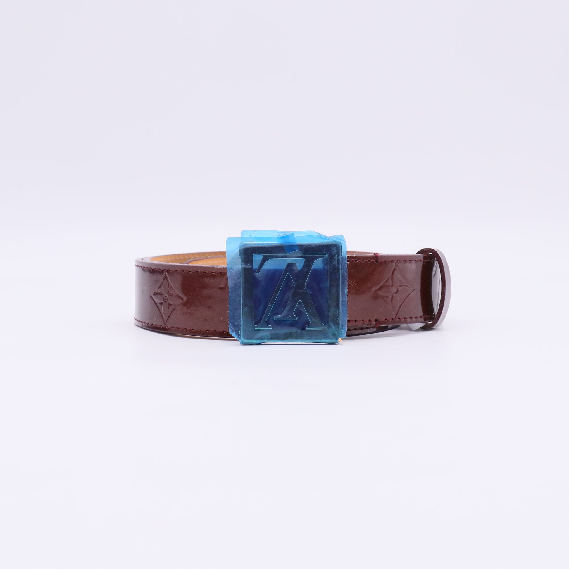 Louis Vuitton Monogram Vernis Ceinture Frame Belt W23001