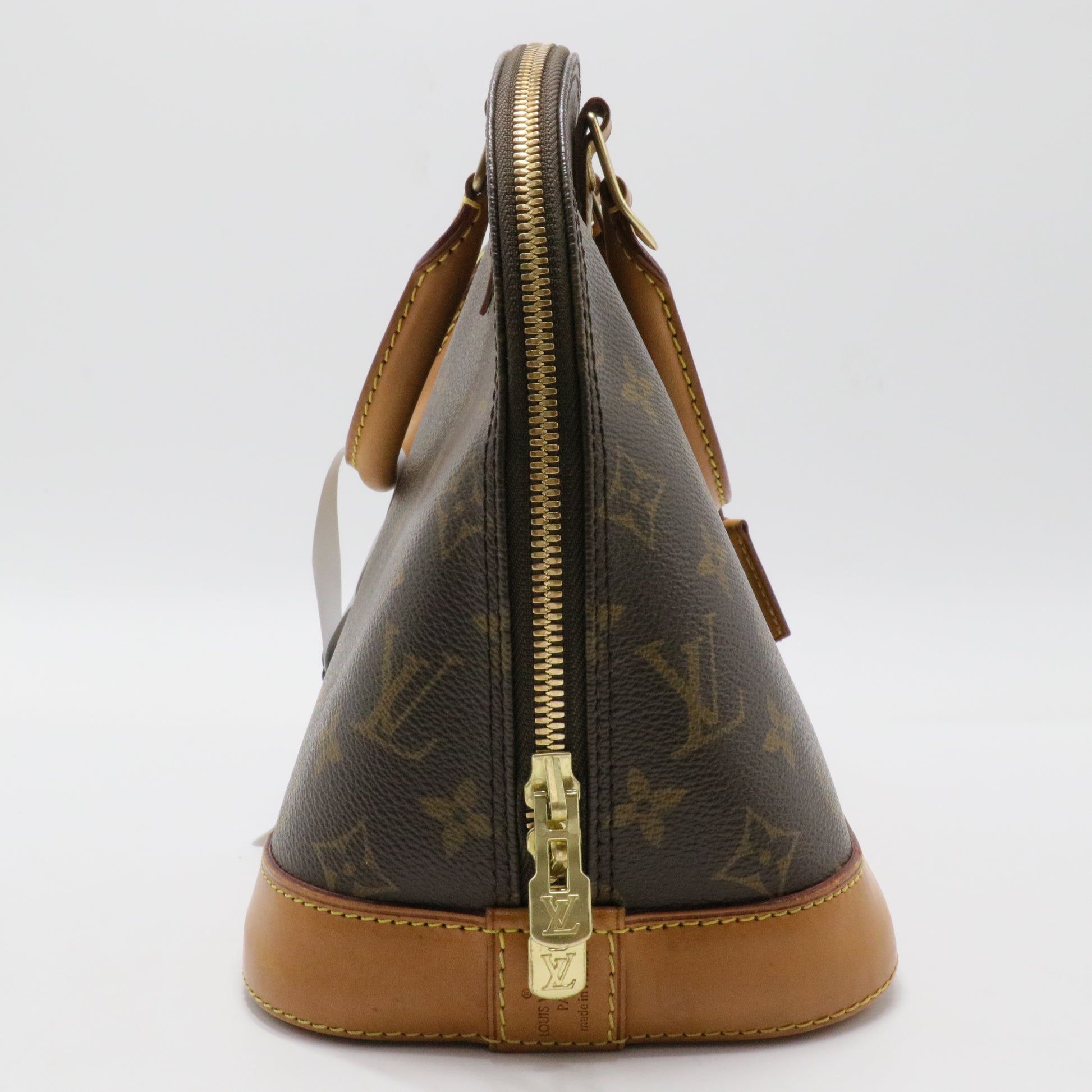 Vintage Alma Handbag Monogram Canvas PM