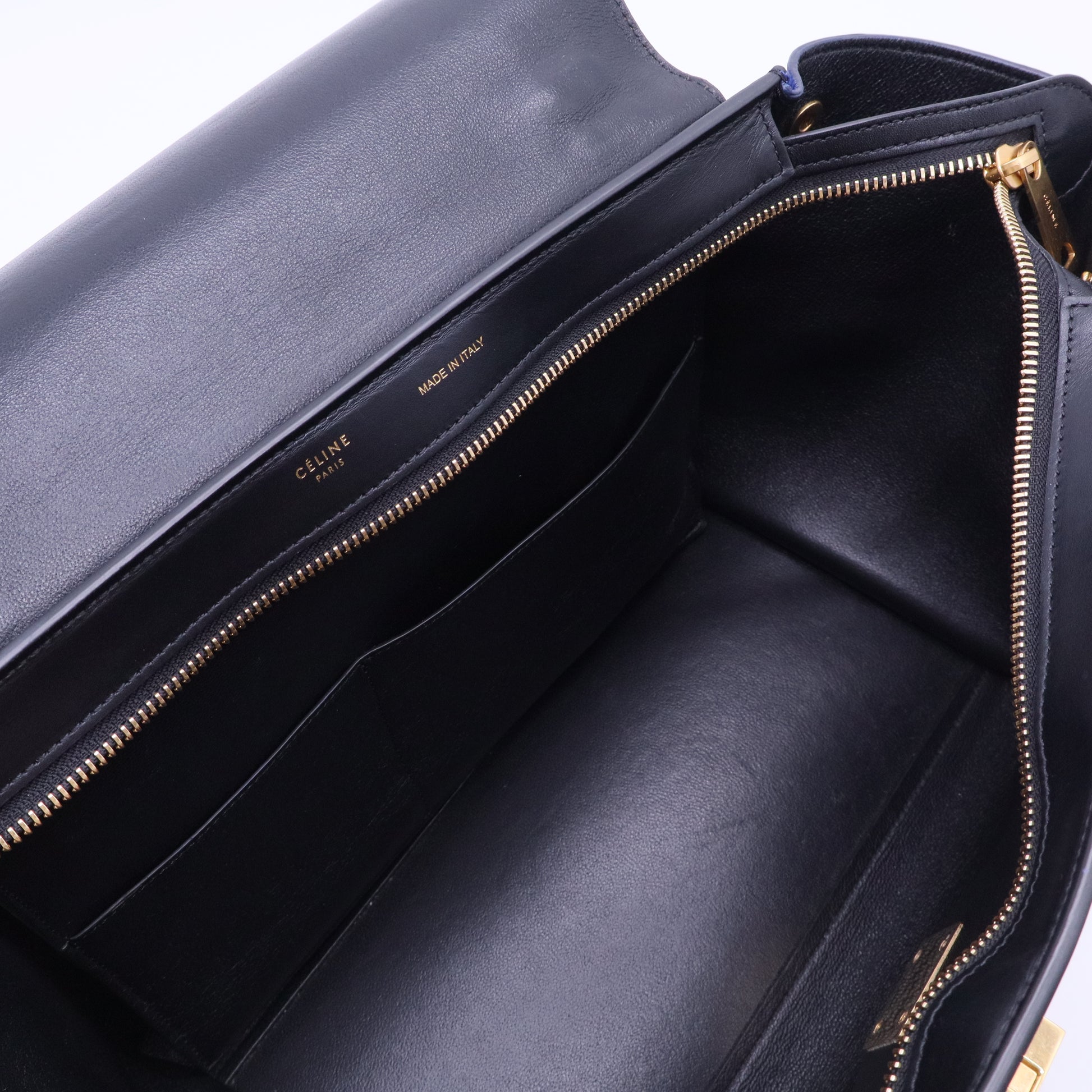 Small Trapeze Hand Bag Tricolor B20034
