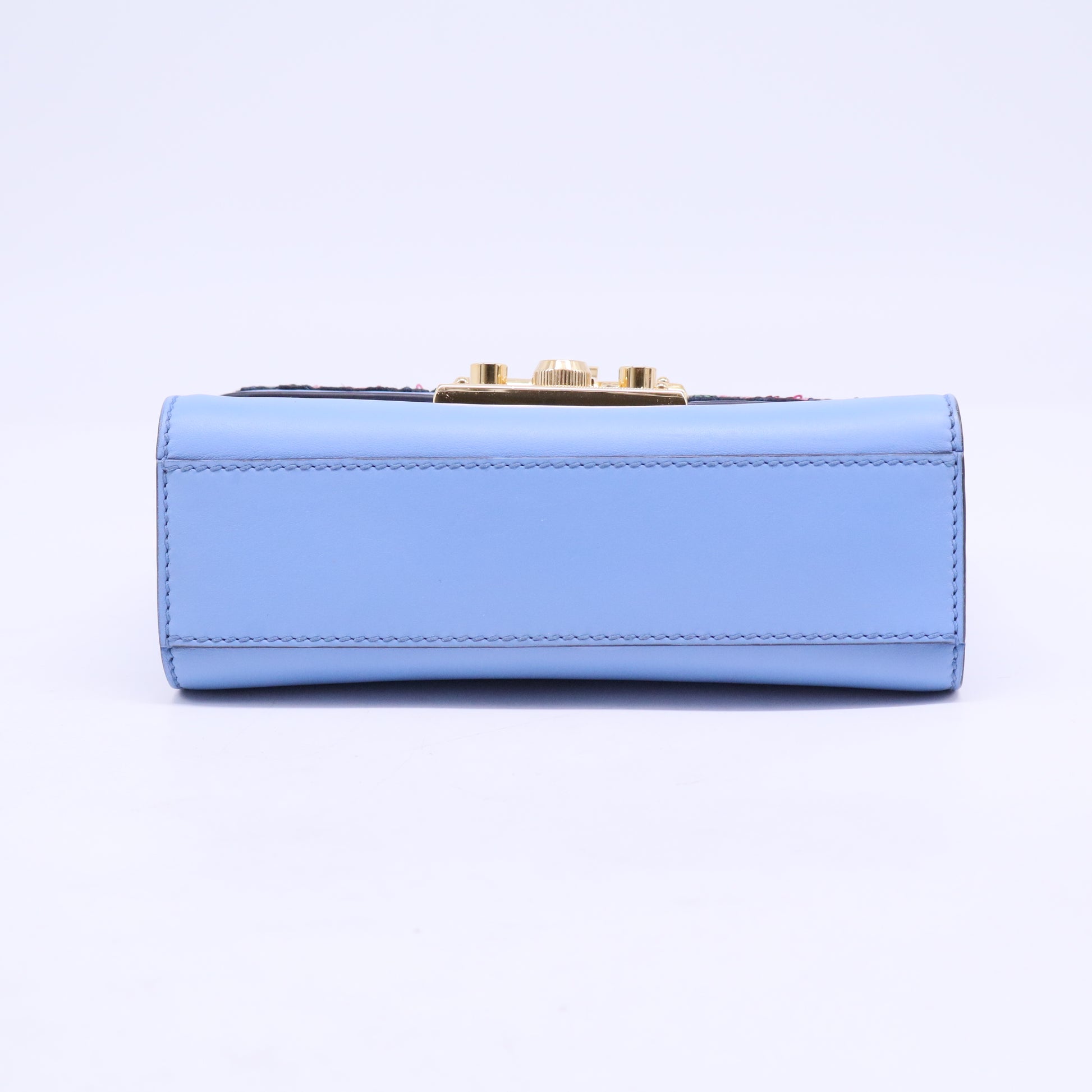 Blue Floral Sequin Limited Edition Bag B20556