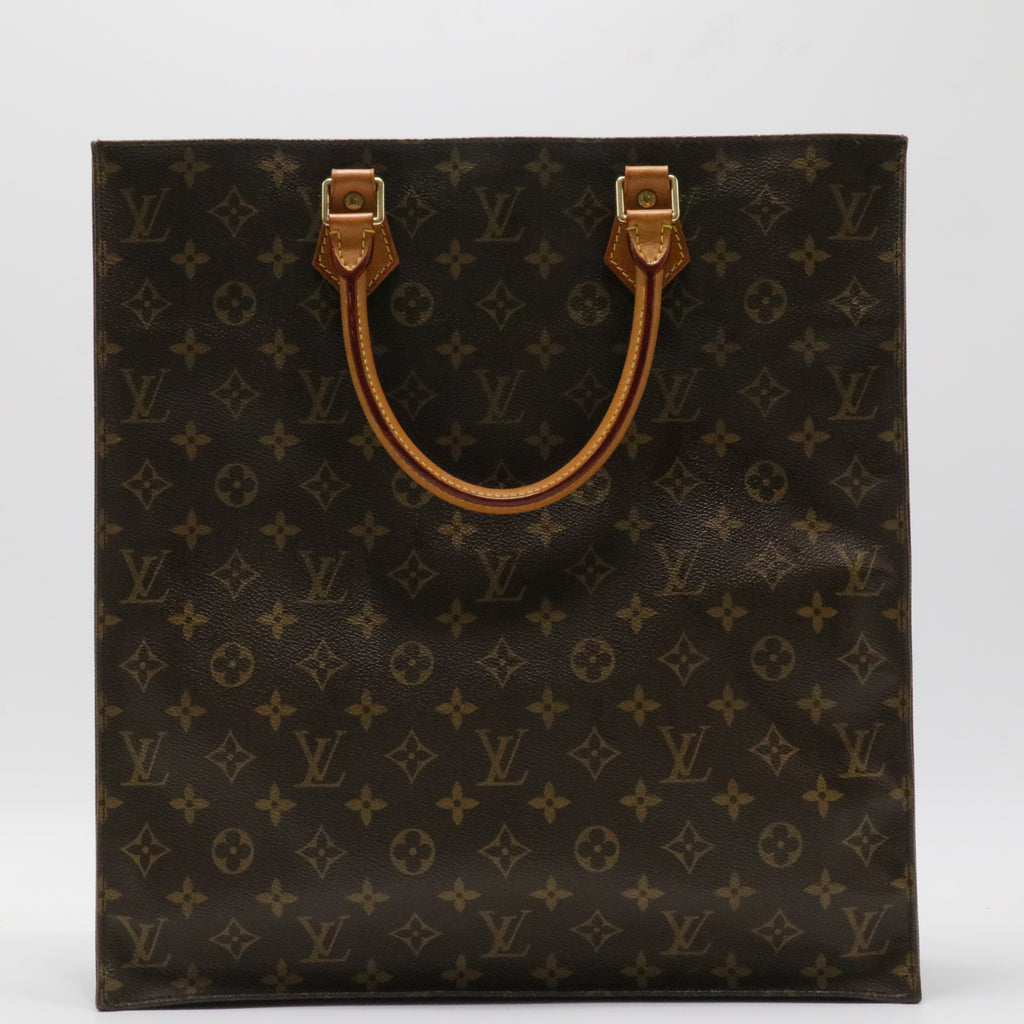 Vintage Sac Plat Bag Monogram Canvas