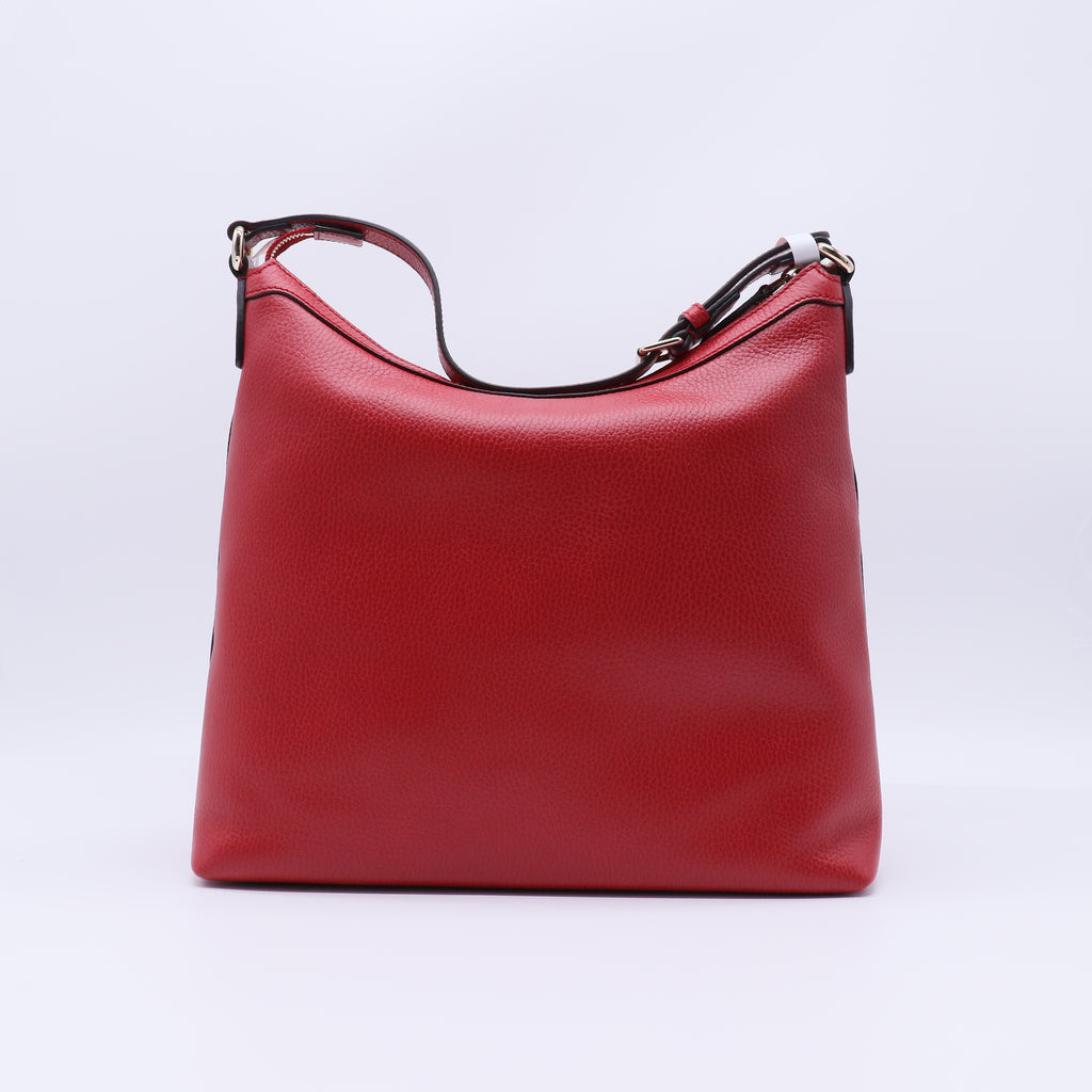 Gucci Dollar Calfskin Interlocking G Charm Hobo Bag B22081