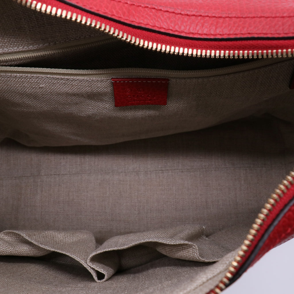 Gucci Dollar Calfskin Interlocking G Charm Hobo Bag B22081