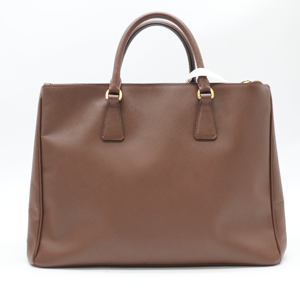 Prada Saffiano Leather Galleria Double Zip Medium Twins B23808