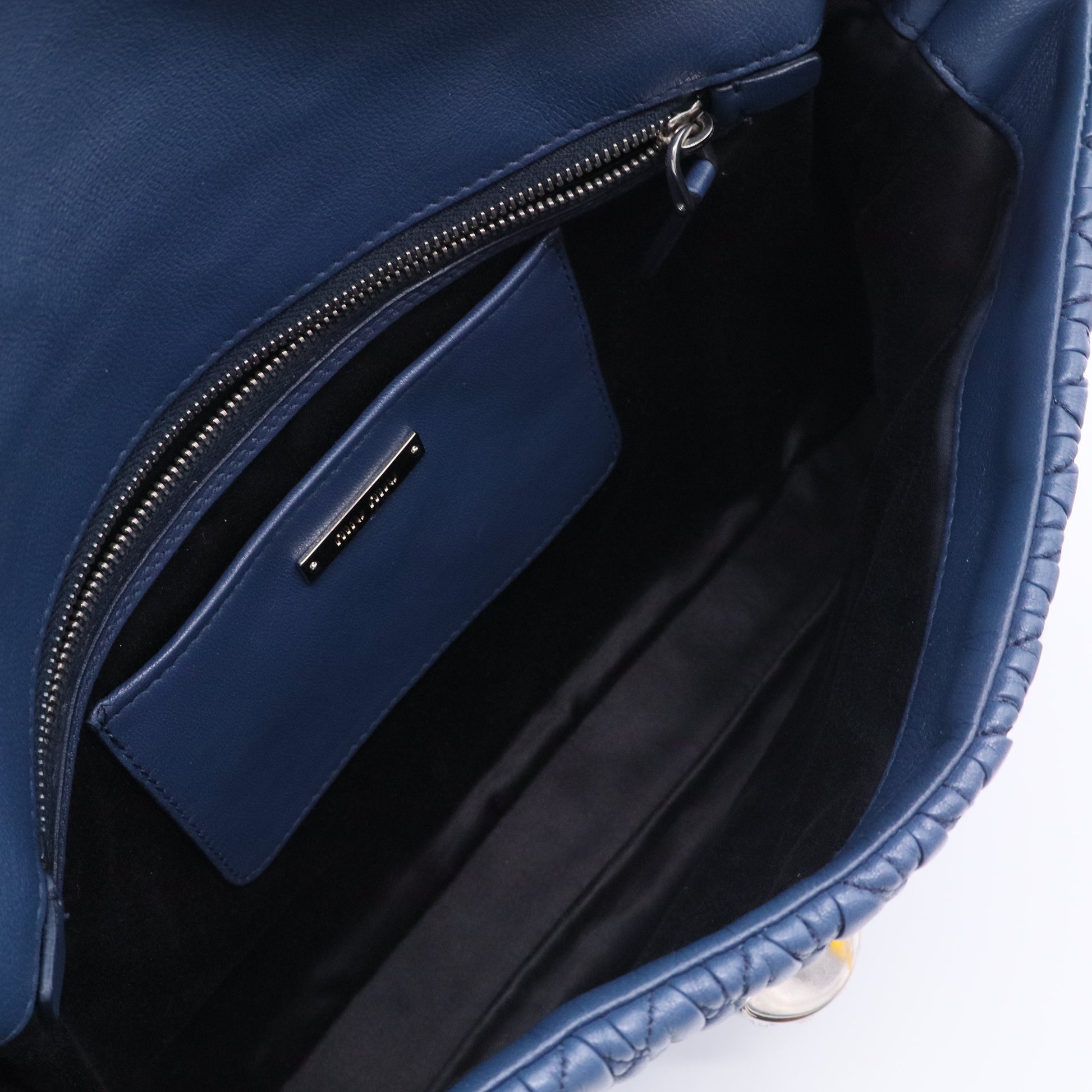 Denim Crystal Bag