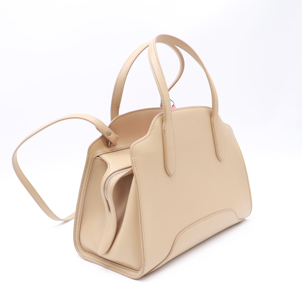 Loro Piana Leather Top Handle Leather twins LDJ5432