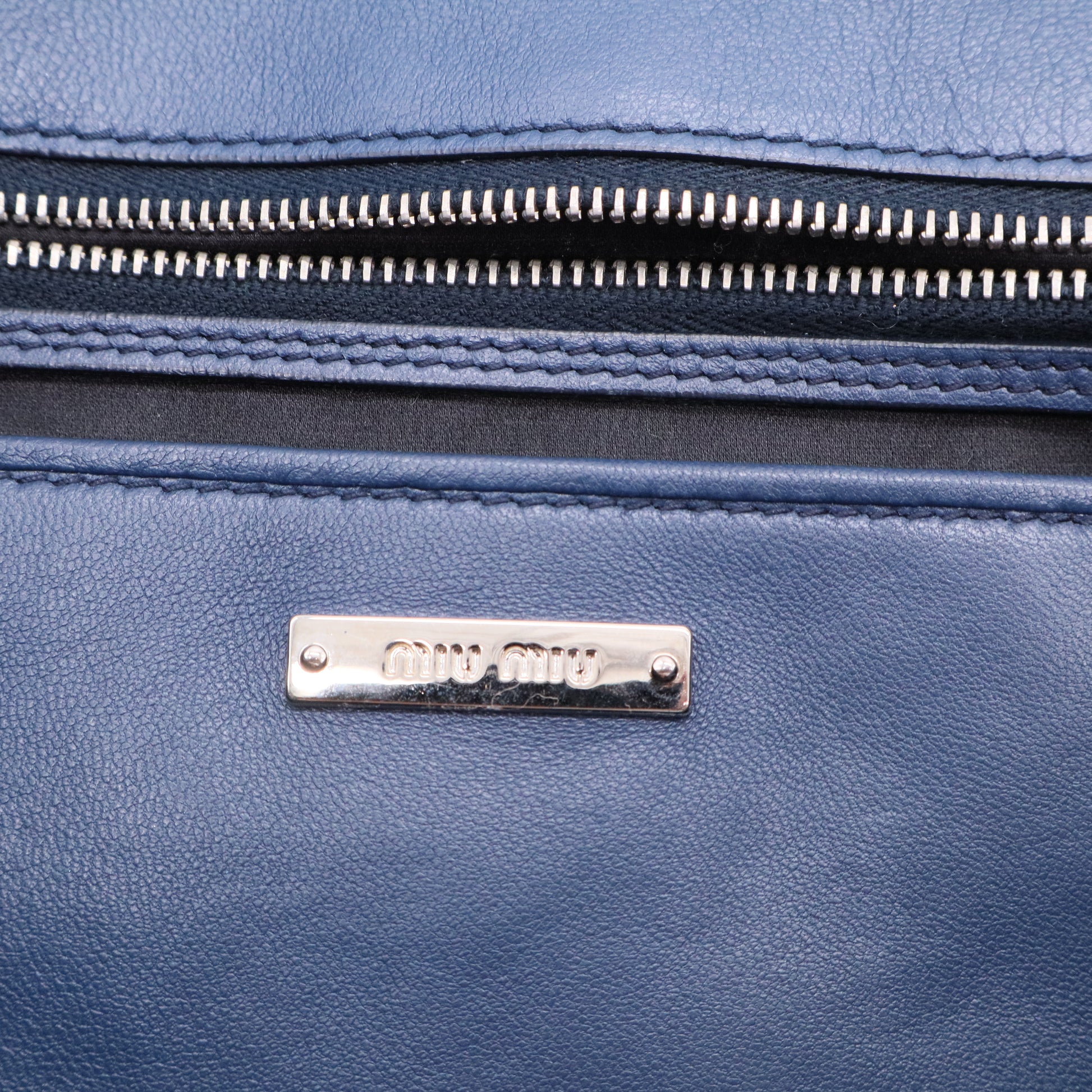 Denim Crystal Bag