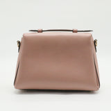 Interlocking Top Handle Bag Leather Small