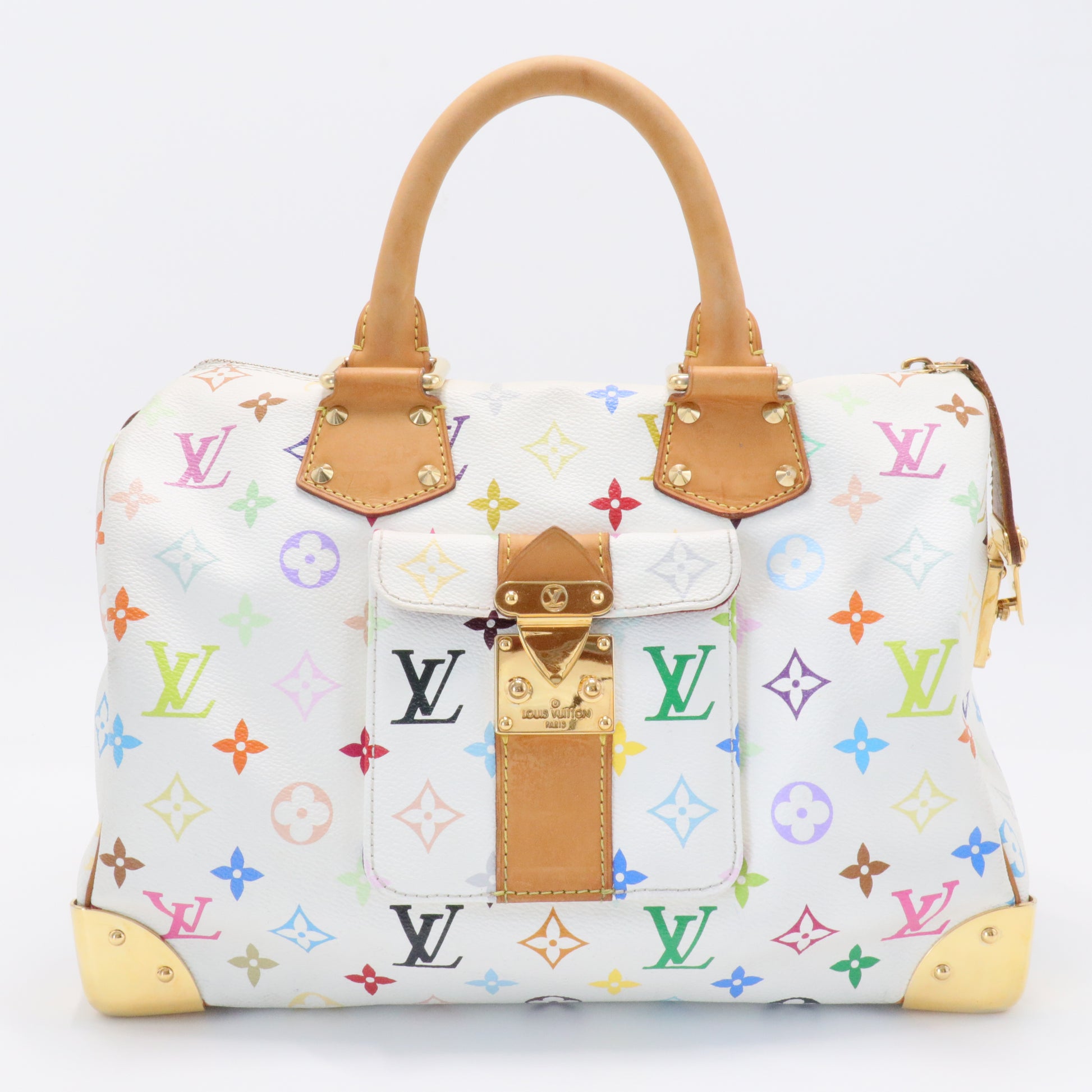 Speedy Handbag Monogram Multicolor 30