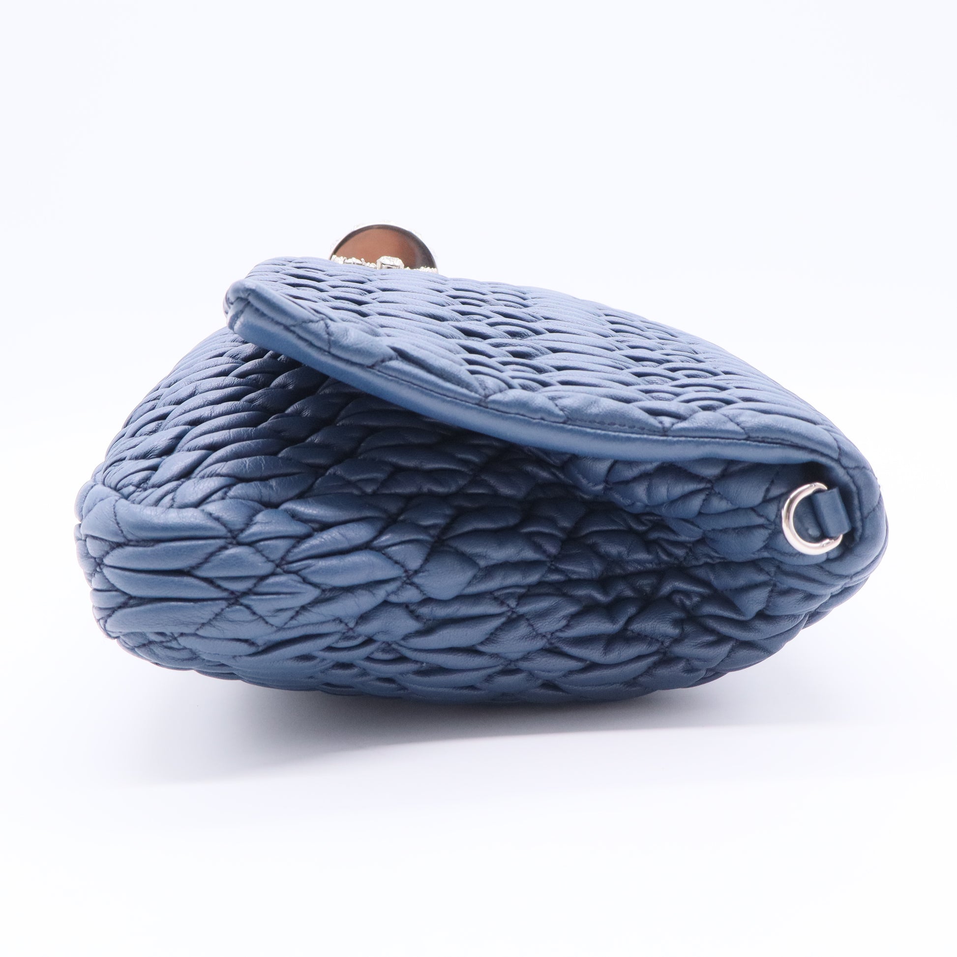 Denim Crystal Bag