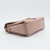 Interlocking Top Handle Bag Leather Small