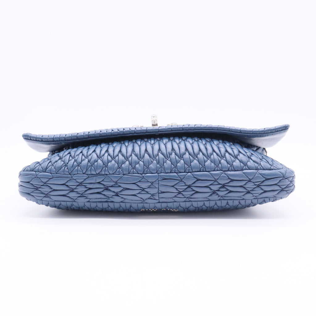 Denim Crystal Bag